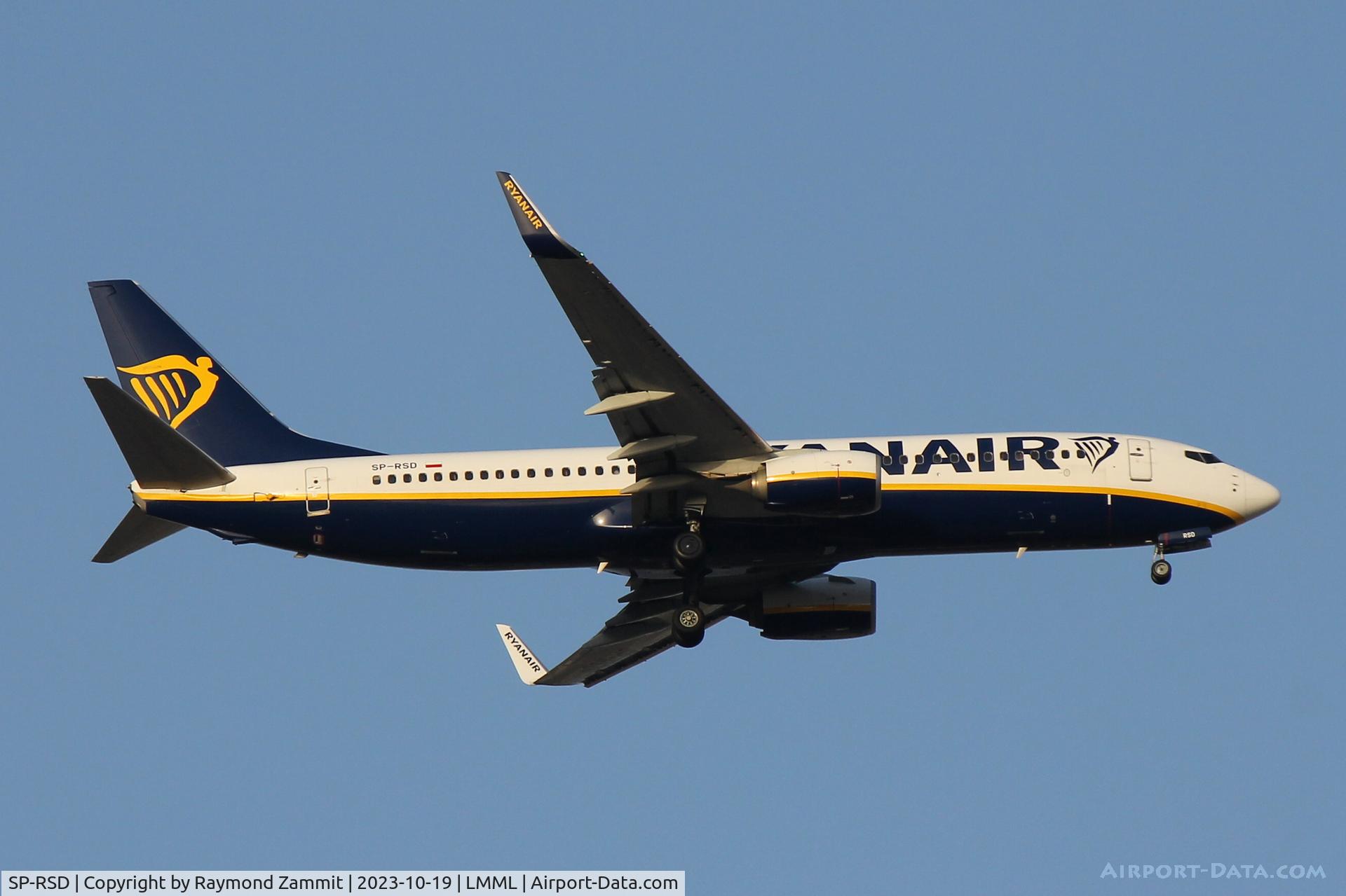 SP-RSD, 2018 Boeing 737-8AS C/N 44845, B737-800 SP-RSD Ryanair Sun