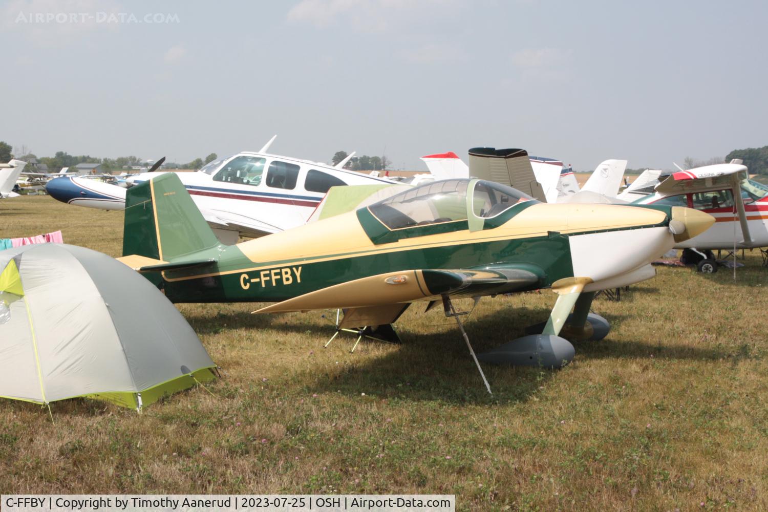 C-FFBY, 1998 Vans RV-6 C/N 22913, 1998 Vans RV-6, c/n: 22913, converted to tail dragger at somepoint.  AirVenture 2023