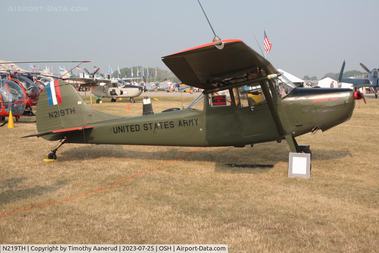 N219TH, 1951 Cessna 305A C/N 22611, 1951 Cessna 305A, c/n: 22611. AirVenture 2023