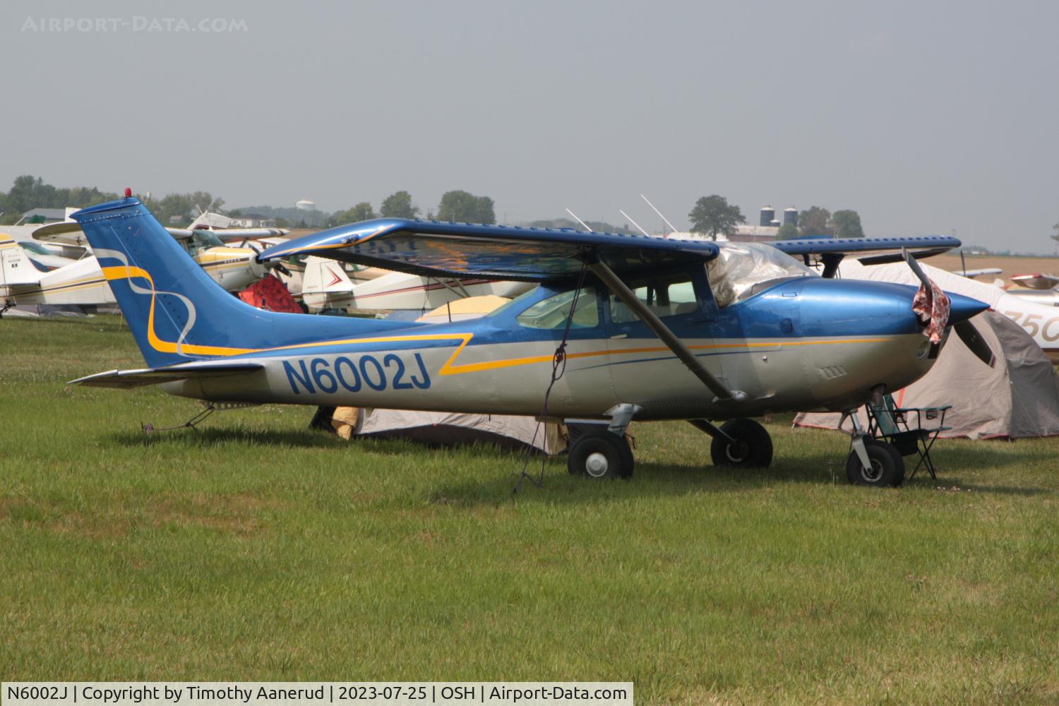 N6002J, 1975 Cessna 182P Skylane C/N 18263607, 1975 Cessna 182P, c/n: 18263607. AirVenture 2023
