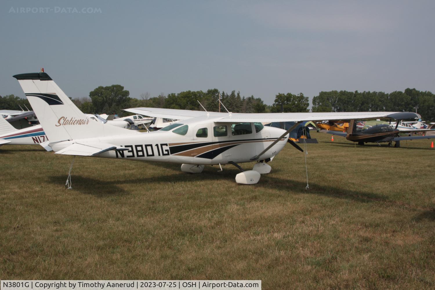 N3801G, 1967 Cessna U206B Super Skywagon C/N U206-0801, 1967 Cessna U206B, c/n: U206-0801. AirVenture 2023