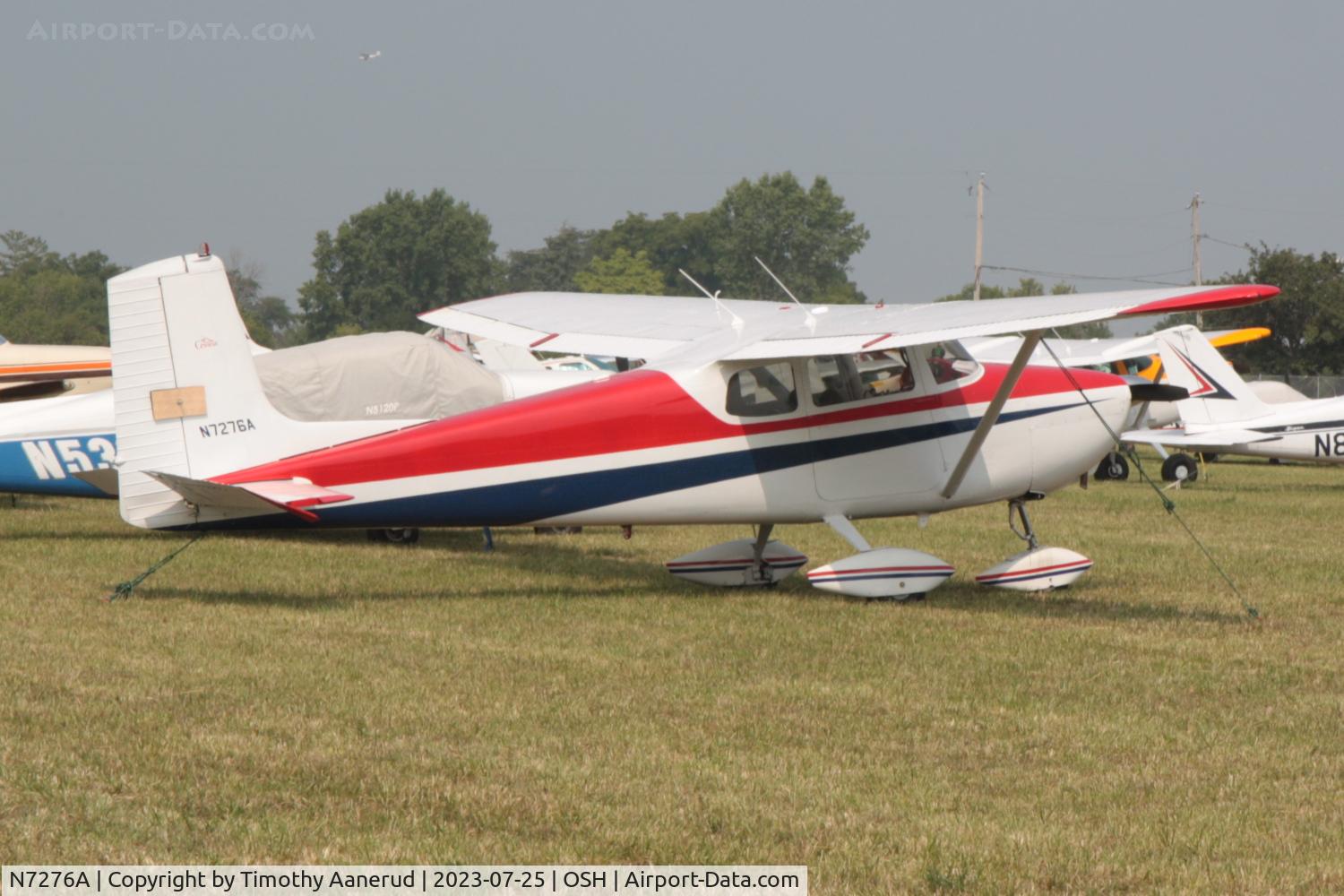 N7276A, 1956 Cessna 172 C/N 29376, 1956 Cessna 172, c/n: 29376. AirVenture 2023
