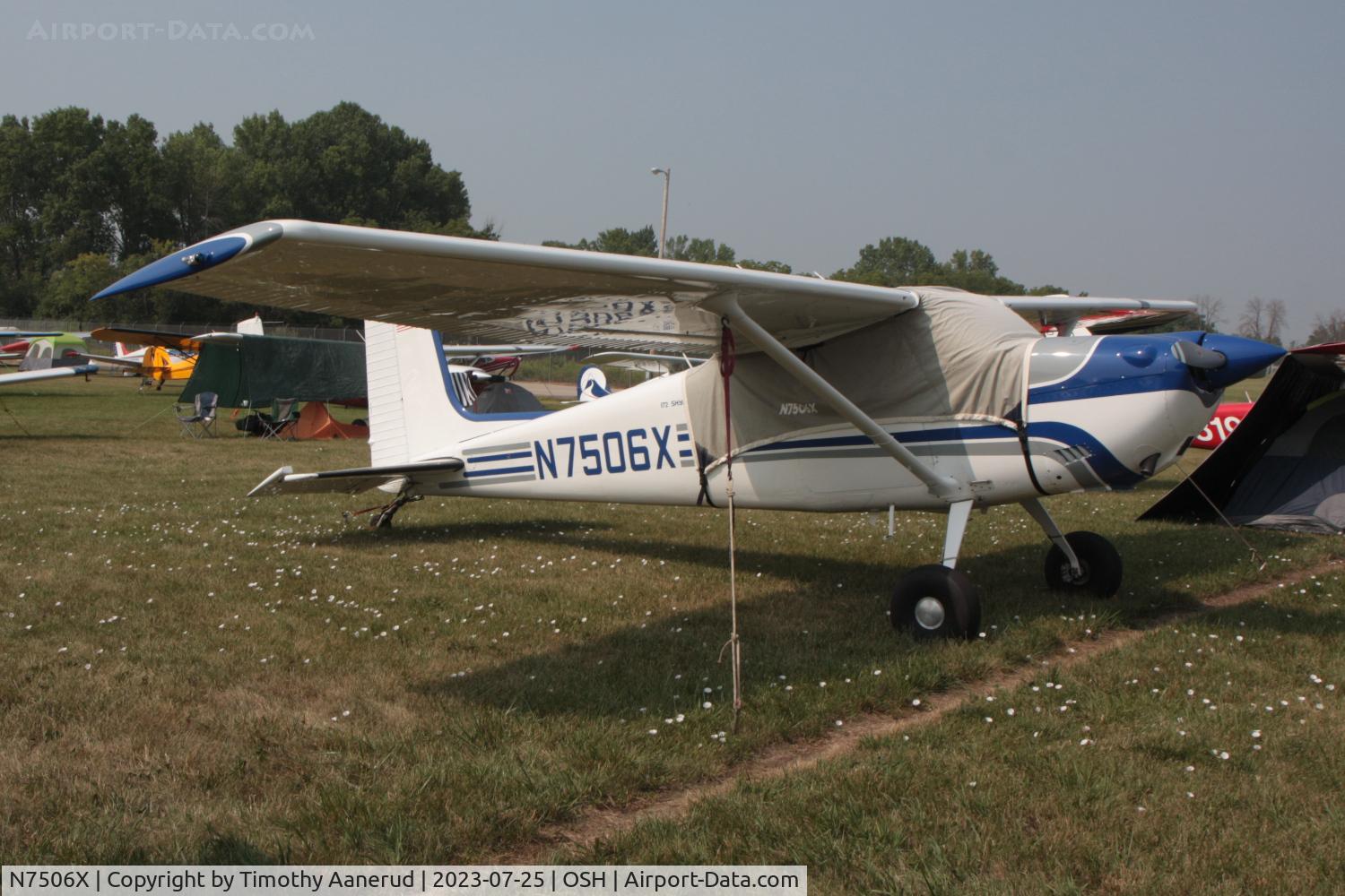 N7506X, 1960 Cessna 172B C/N 17248006, 1960 Cessna 172B, c/n: 17248006. AirVenture 2023