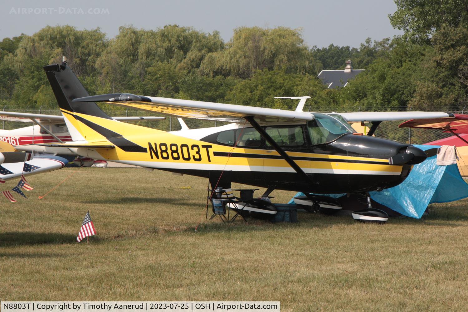 N8803T, 1960 Cessna 182C Skylane C/N 52703, 1960 Cessna 182C, c/n: 52703. AirVenture 2023