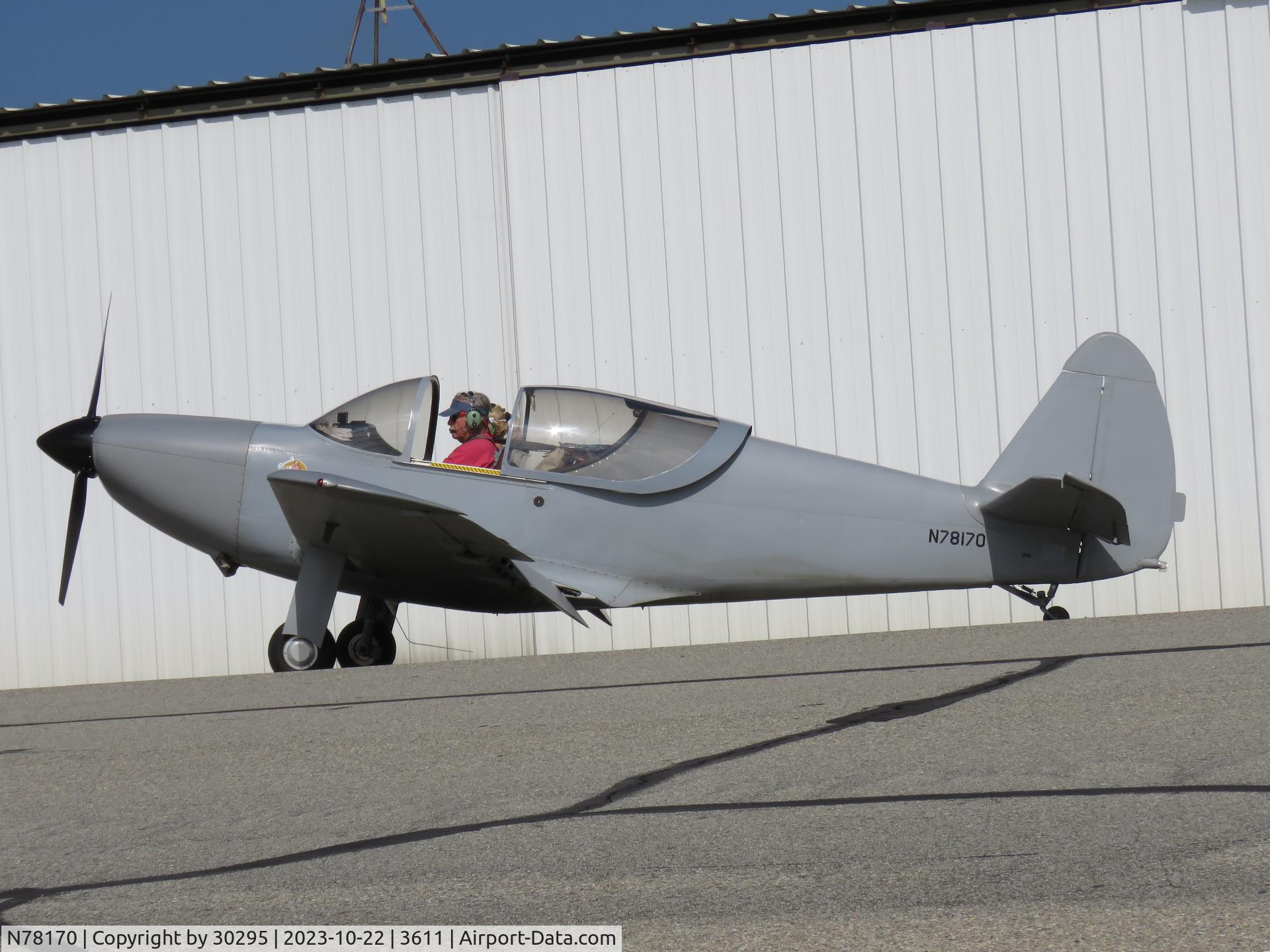 N78170, 1946 Globe GC-1B Swift C/N 2170, Parking