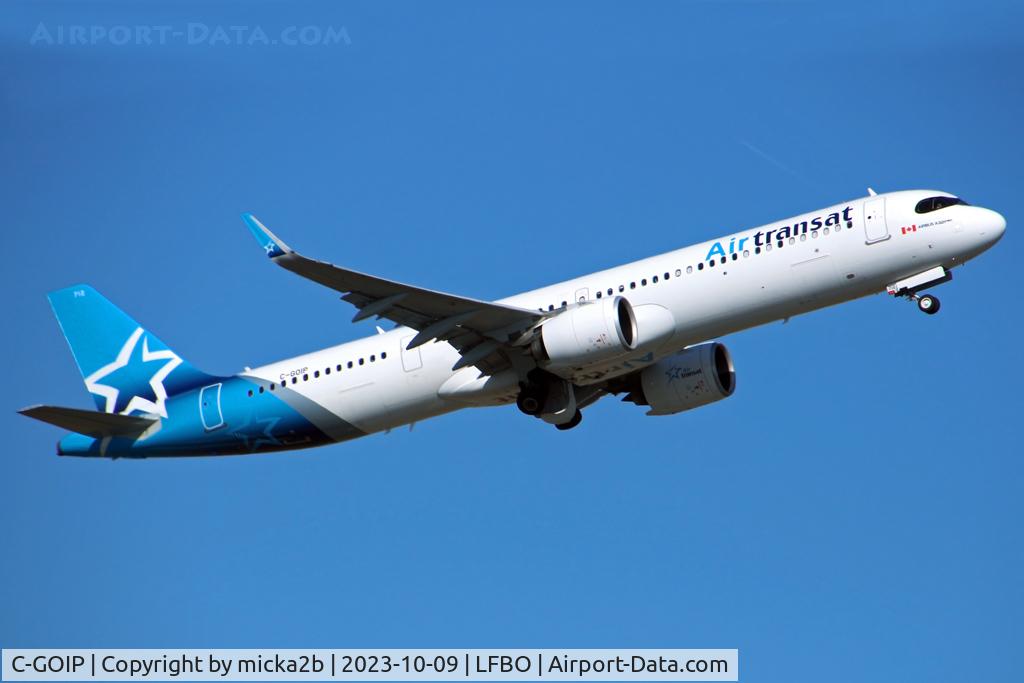 C-GOIP, 2022 Airbus A321-271NX C/N 10848, Take off