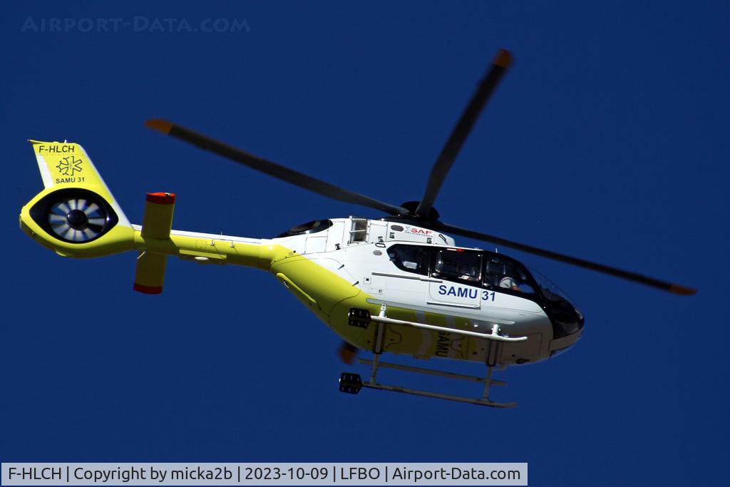 F-HLCH, , In flight