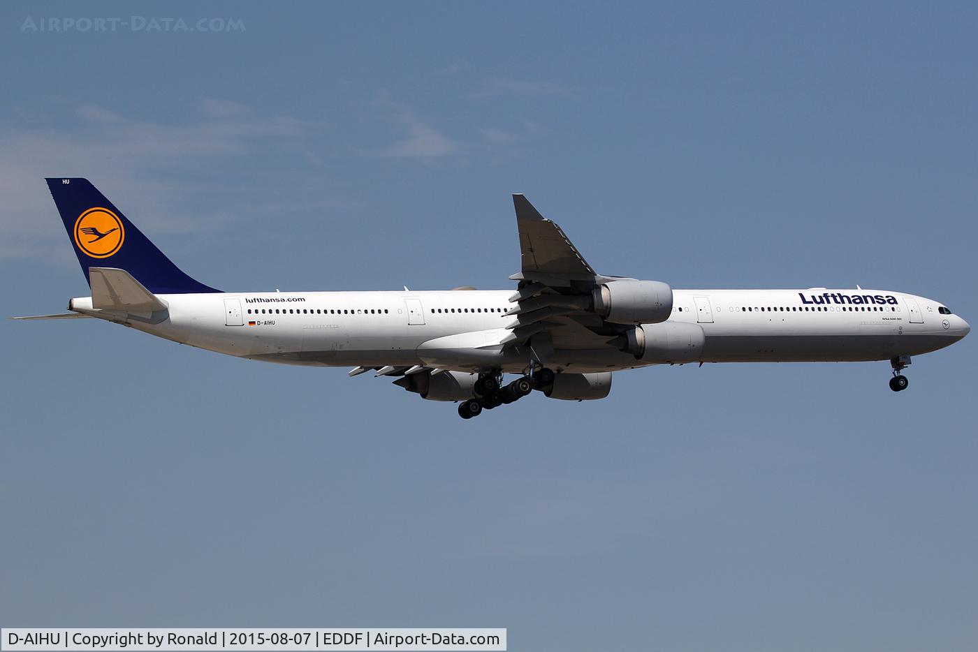 D-AIHU, 2008 Airbus A340-642 C/N 848, at fra