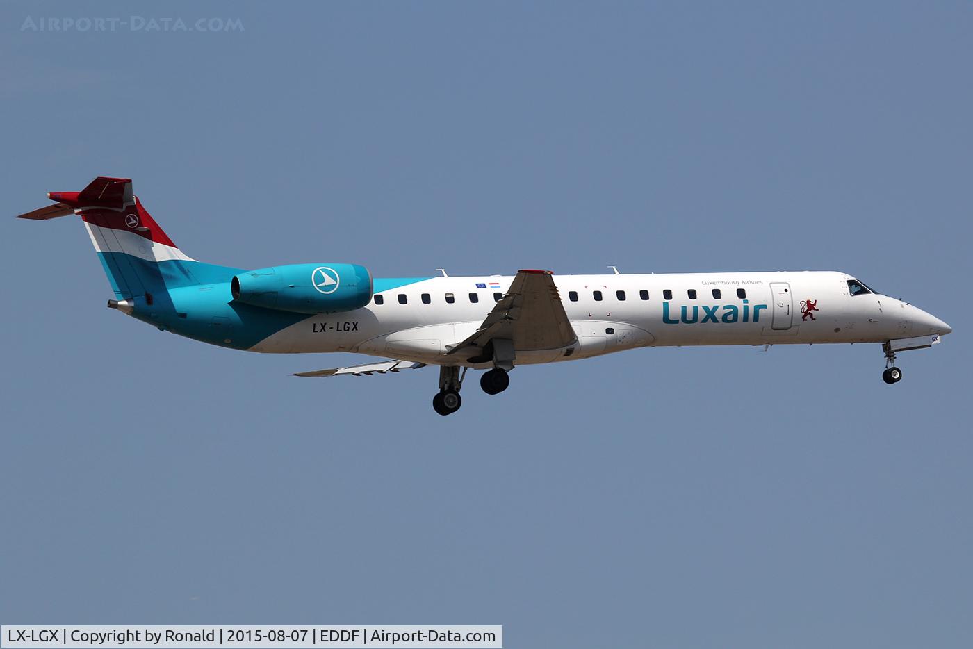 LX-LGX, 1999 Embraer EMB-145LU (ERJ-145LU) C/N 145147, at fra