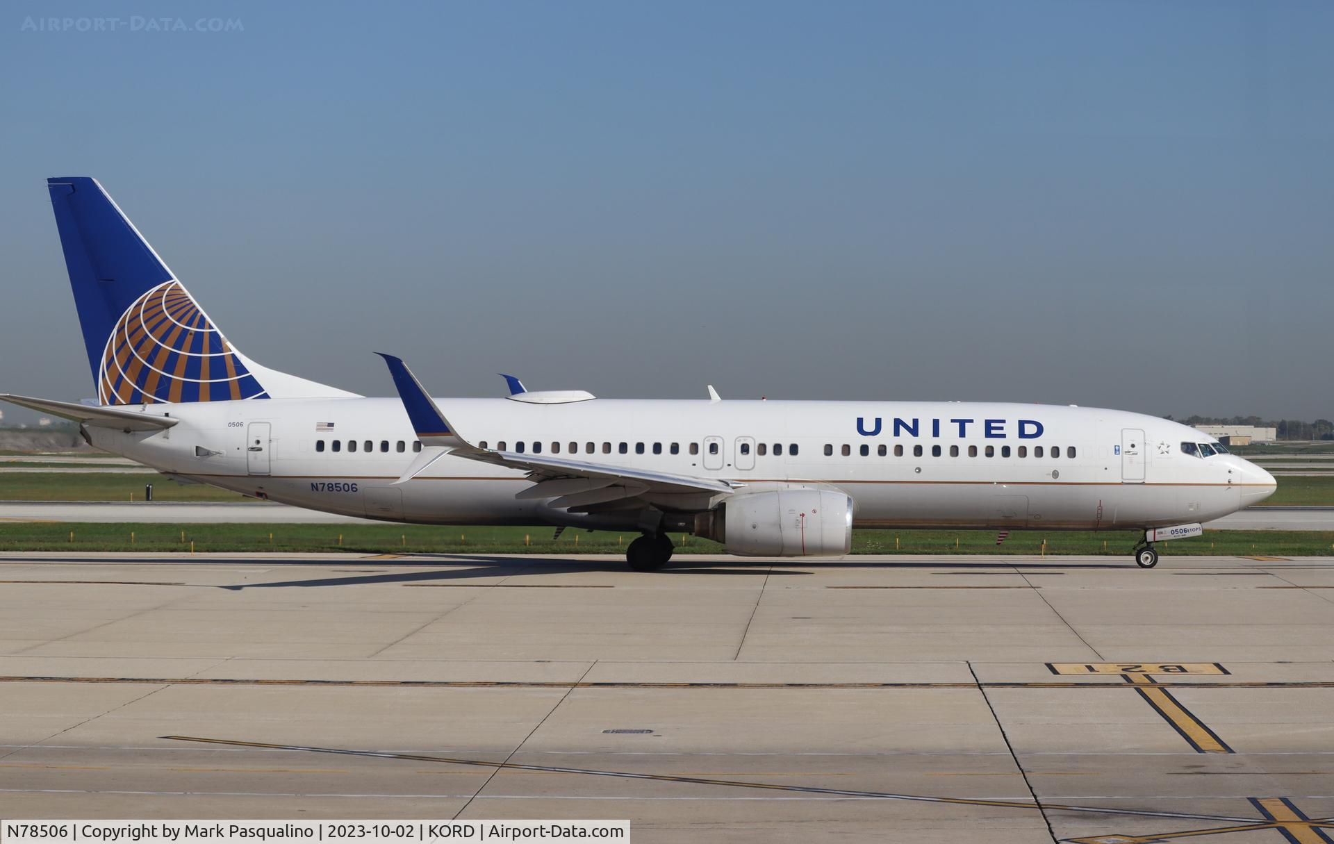 N78506, 2006 Boeing 737-824 C/N 32832, Boeing 737-824