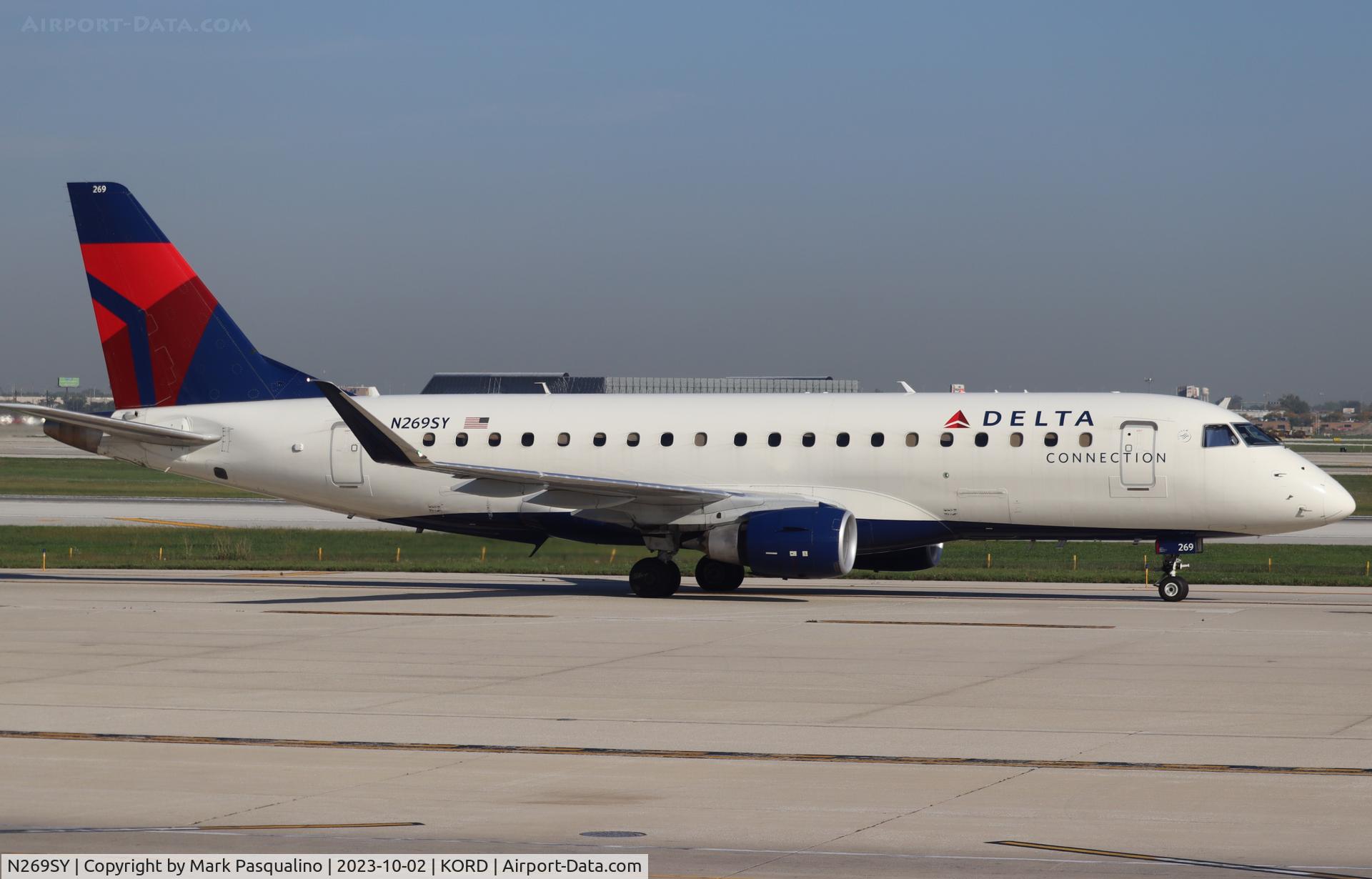 N269SY, 2018 Embraer 175LR (ERJ-170-200LR) C/N 17000727, ERJ-170-200LR
