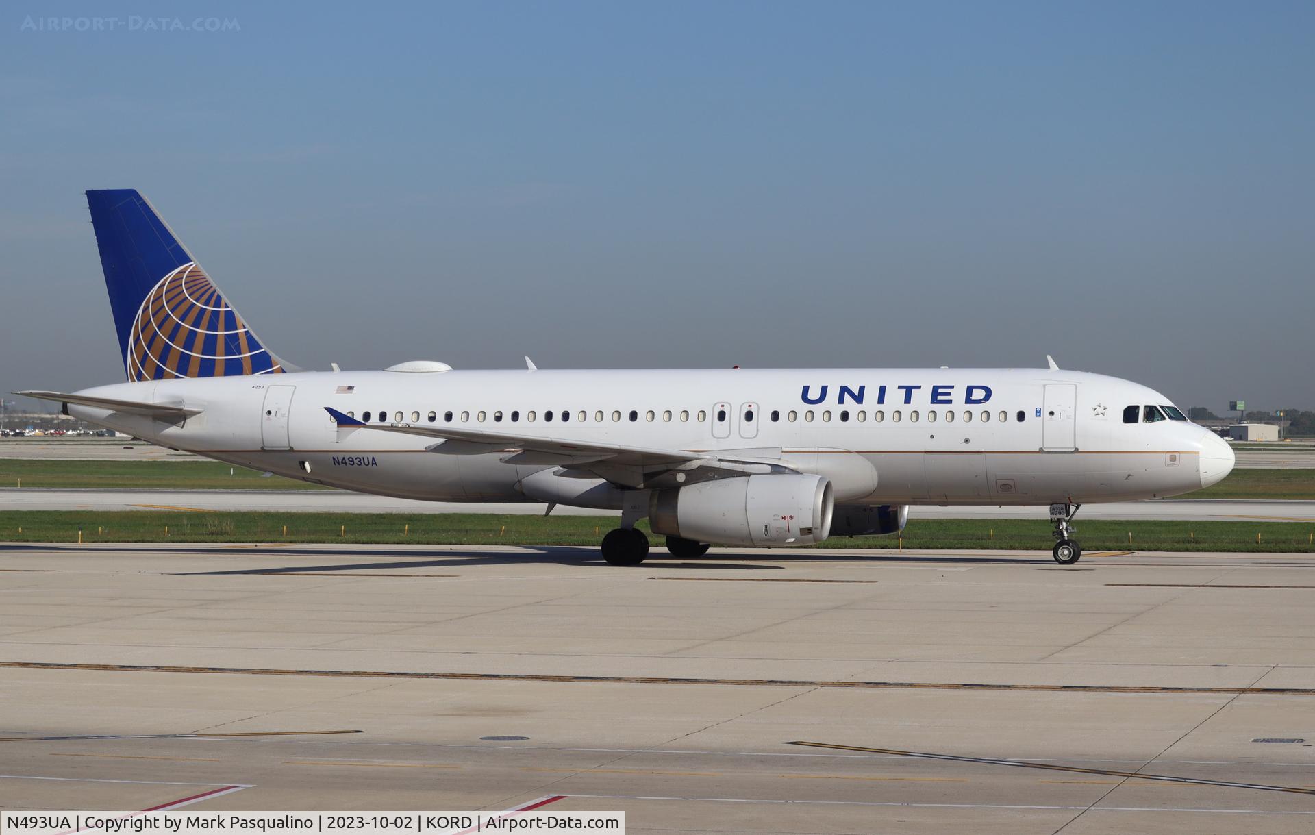 N493UA, 2002 Airbus A320-232 C/N 1821, Airbus A320-232