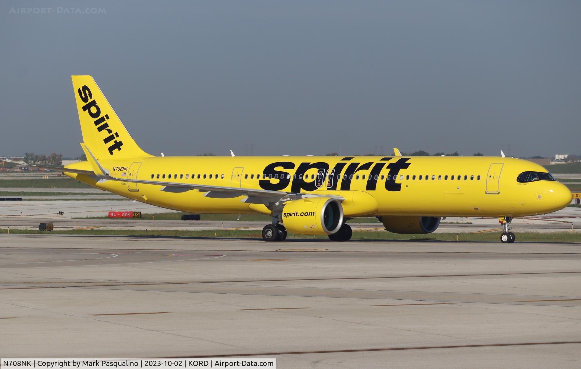 N708NK, 2023 Airbus A321-271NX C/N 11605, Airbus A321-271NX