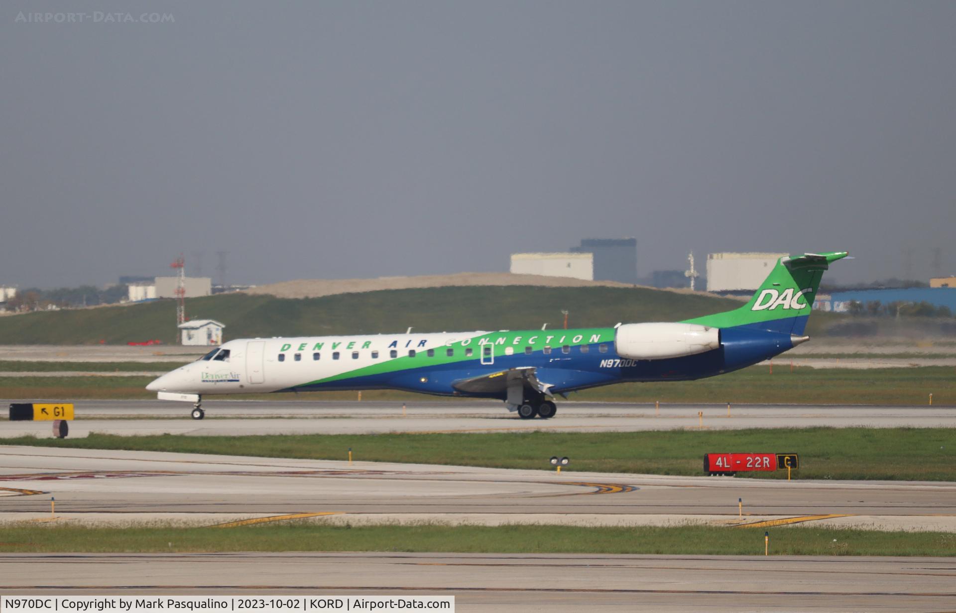 N970DC, 2004 Embraer ERJ-145LR (EMB-145LR) C/N 14500837, EMB-145LR