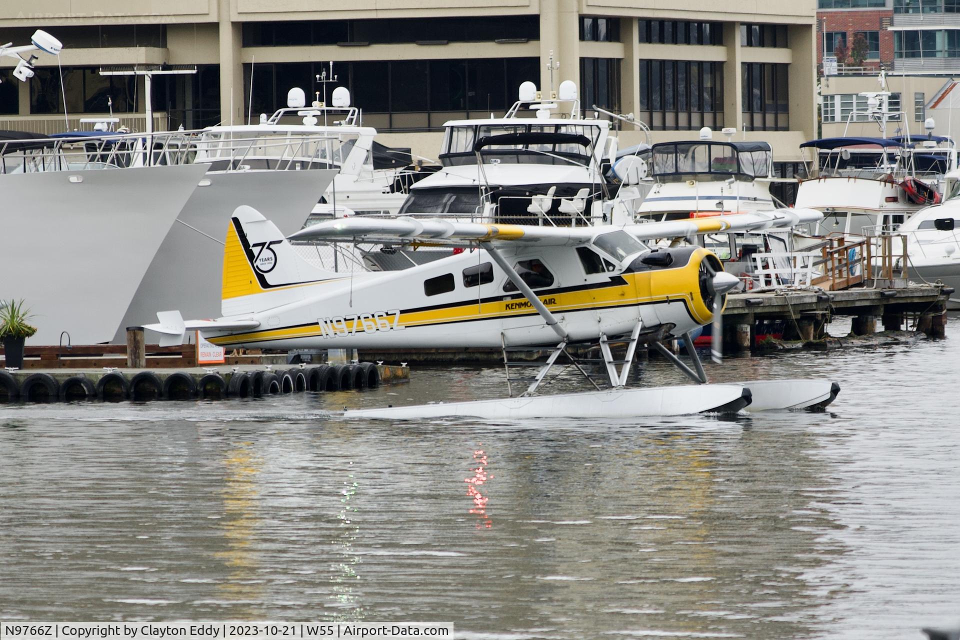 N9766Z, 1953 De Havilland Canada U-6A Beaver C/N 504, Seattle Washington 2023.