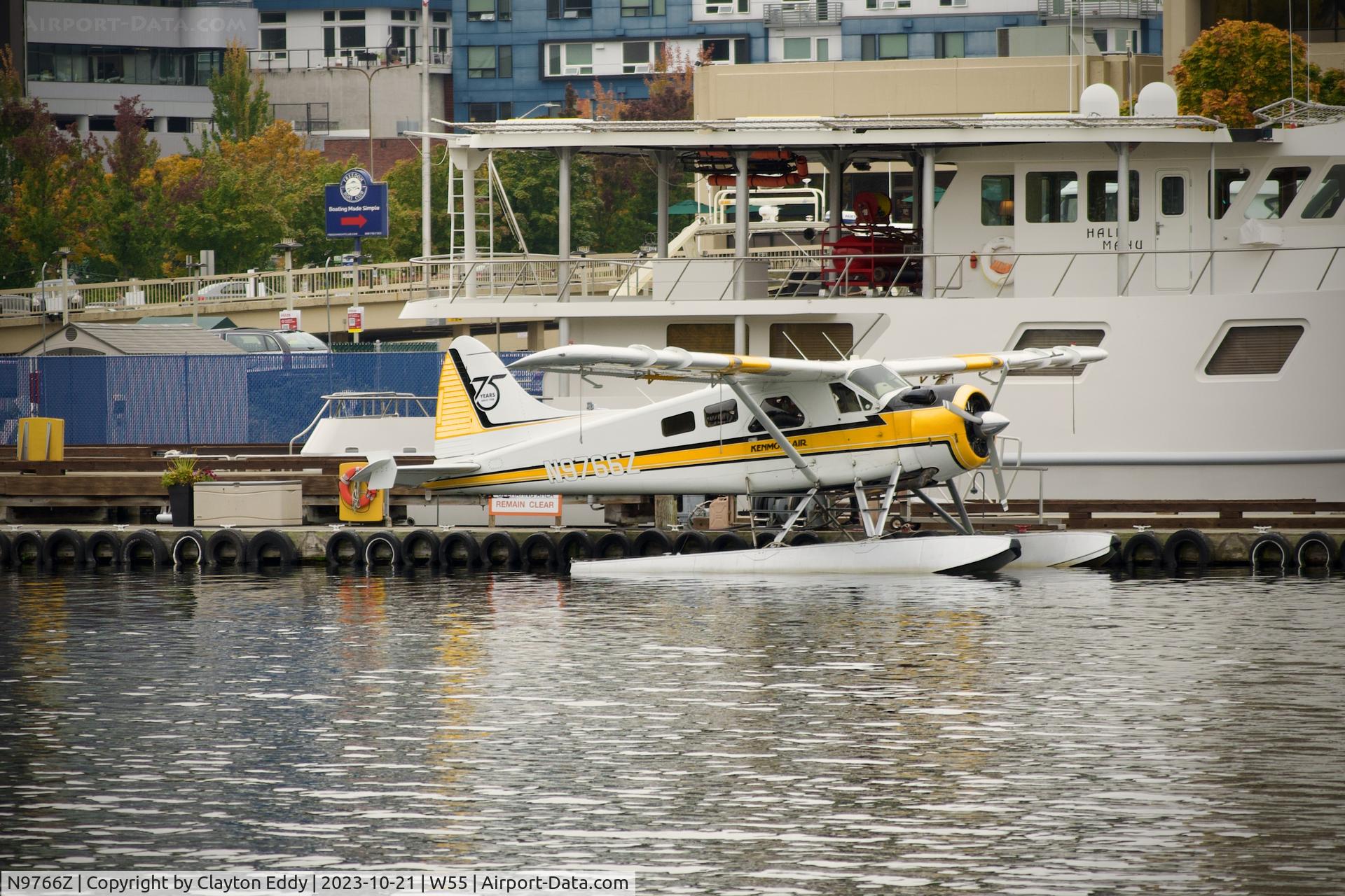 N9766Z, 1953 De Havilland Canada U-6A Beaver C/N 504, Seattle Washington 2023.