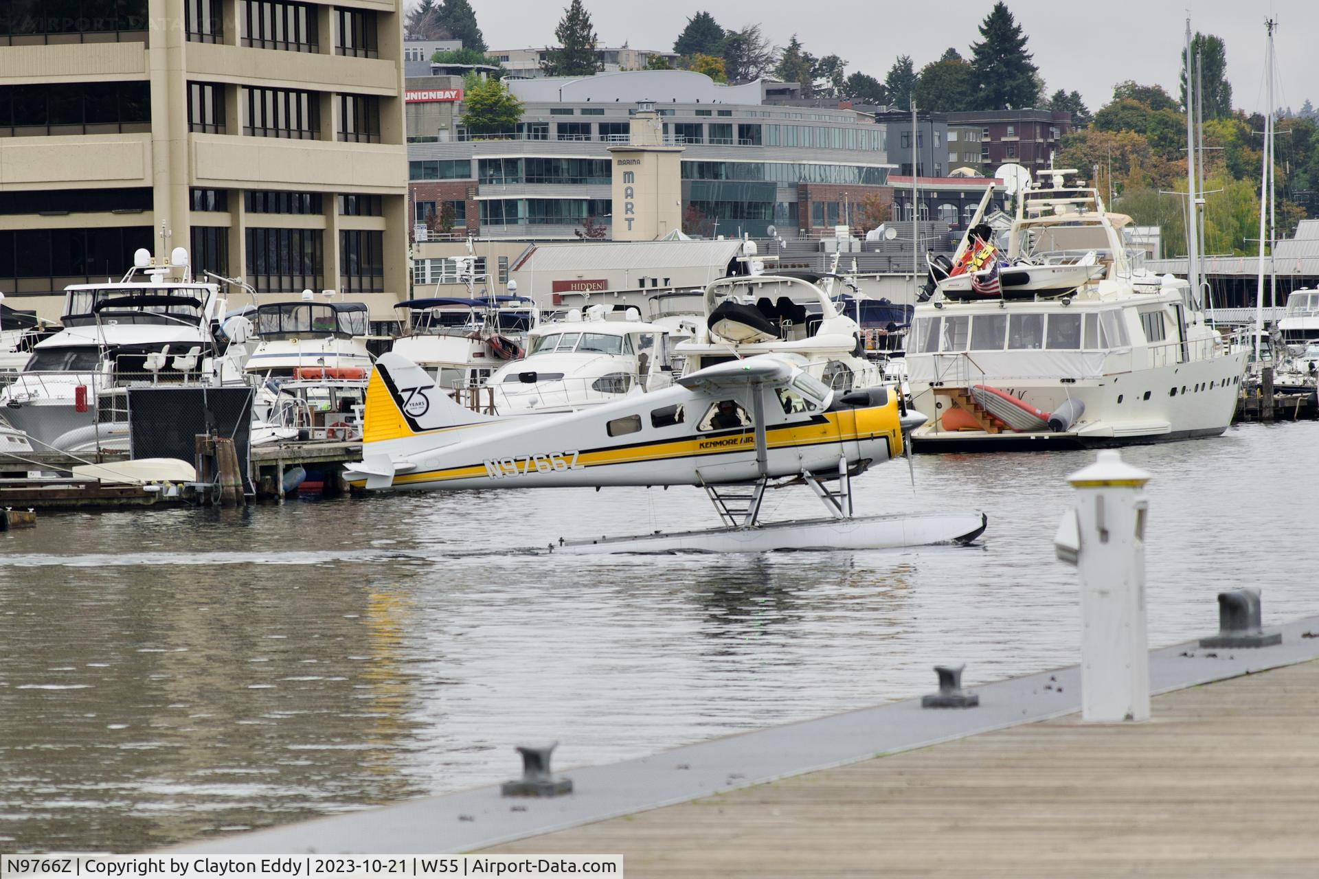 N9766Z, 1953 De Havilland Canada U-6A Beaver C/N 504, Seattle Washington 2023.
