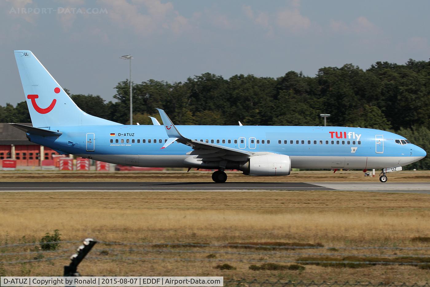 D-ATUZ, 2007 Boeing 737-8K5 C/N 34691, at fra