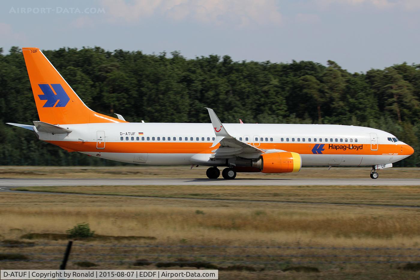 D-ATUF, 2006 Boeing 737-8K5 C/N 34687, at fra