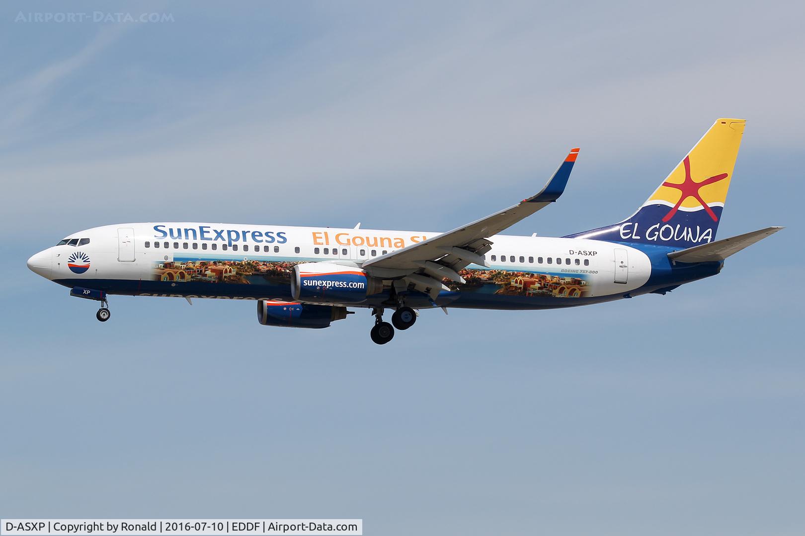 D-ASXP, 2008 Boeing 737-8HX C/N 29684, at fra