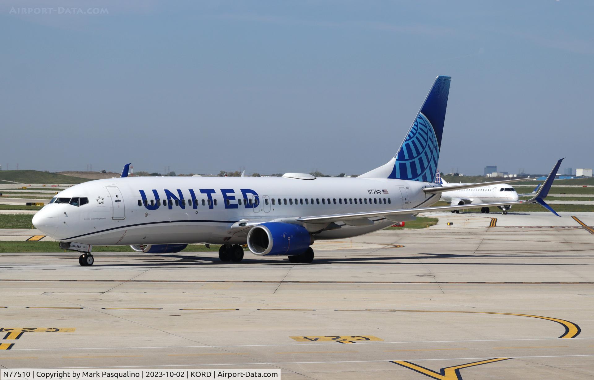 N77510, 2008 Boeing 737-824 C/N 32828, Boeing 737-824