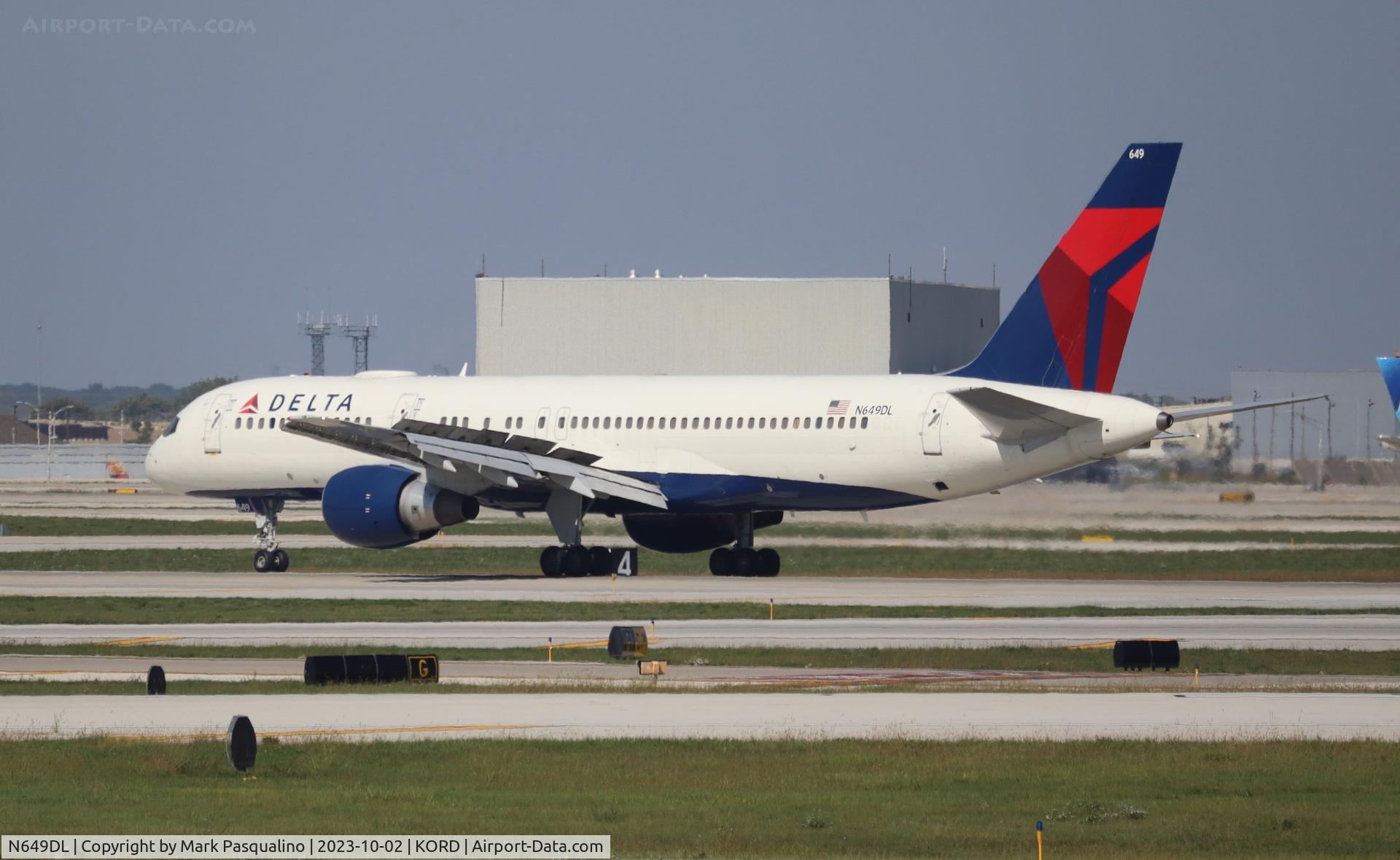 N649DL, 1989 Boeing 757-232 C/N 24389, Boeing 757-232