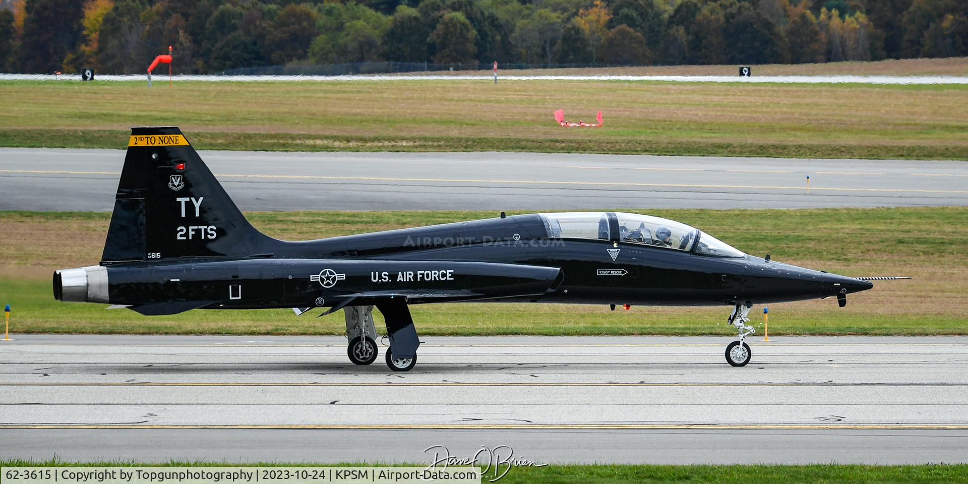 62-3615, 1963 Northup T-38A C/N N5320, BUNYAP03 2nd FTS