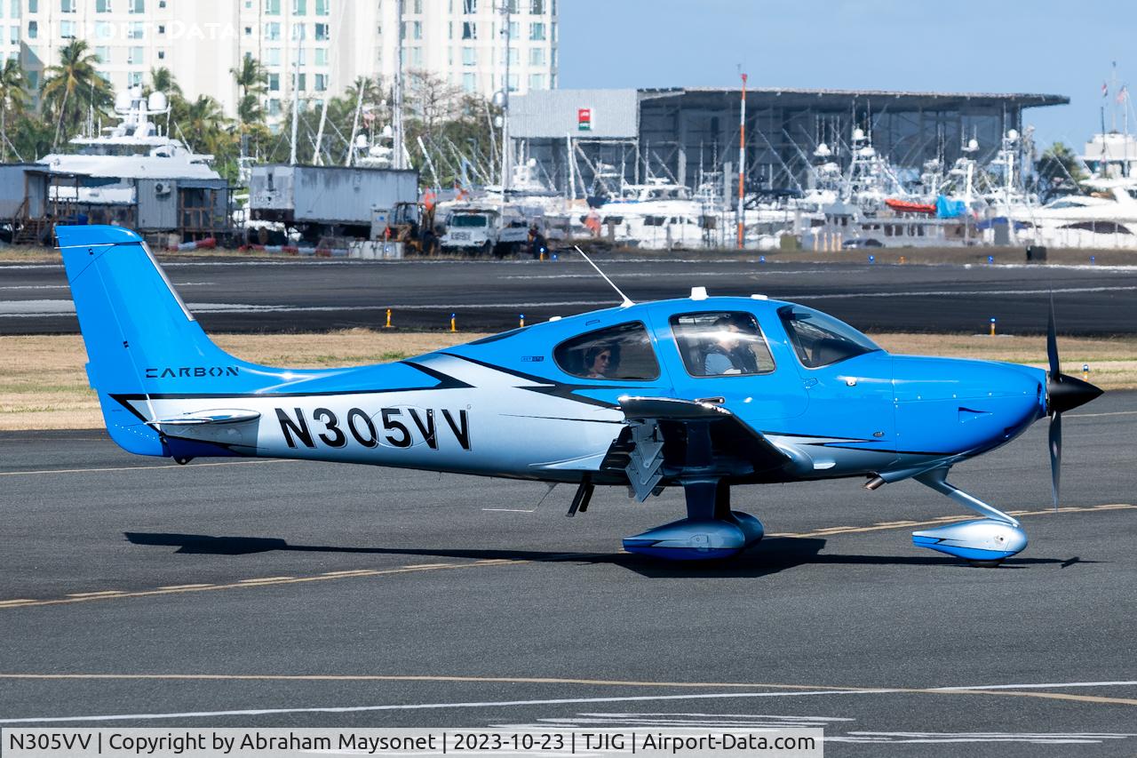 N305VV, Cirrus SR22T C/N 2134, New scheme paint job