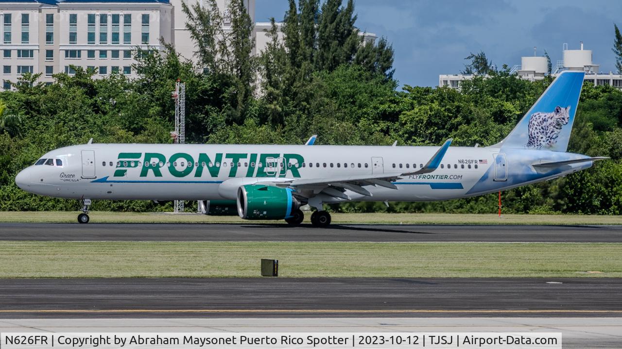 N626FR, 2023 Airbus A321-271NX C/N 11552, New on data base