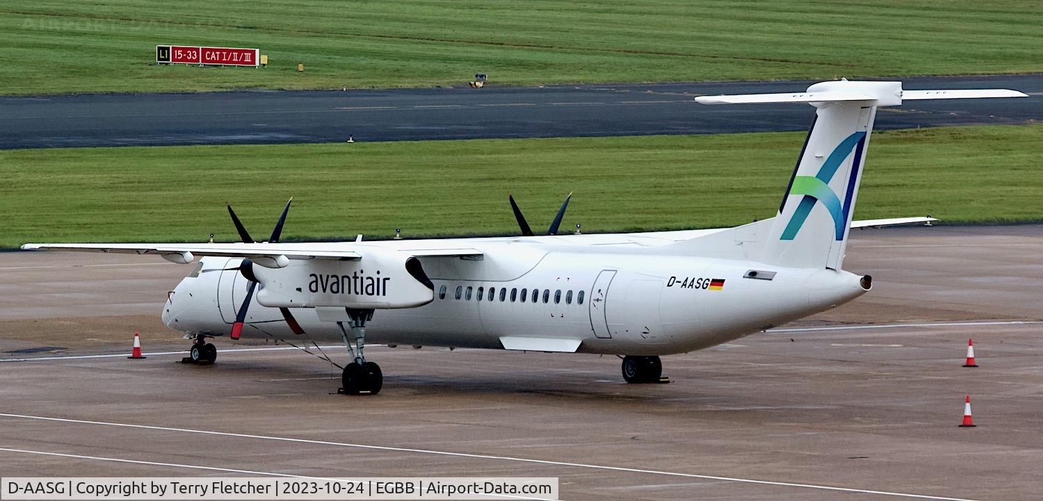 D-AASG, 2003 De Havilland Canada DHC-8-402Q Dash 8 C/N 4087, At Birmingham