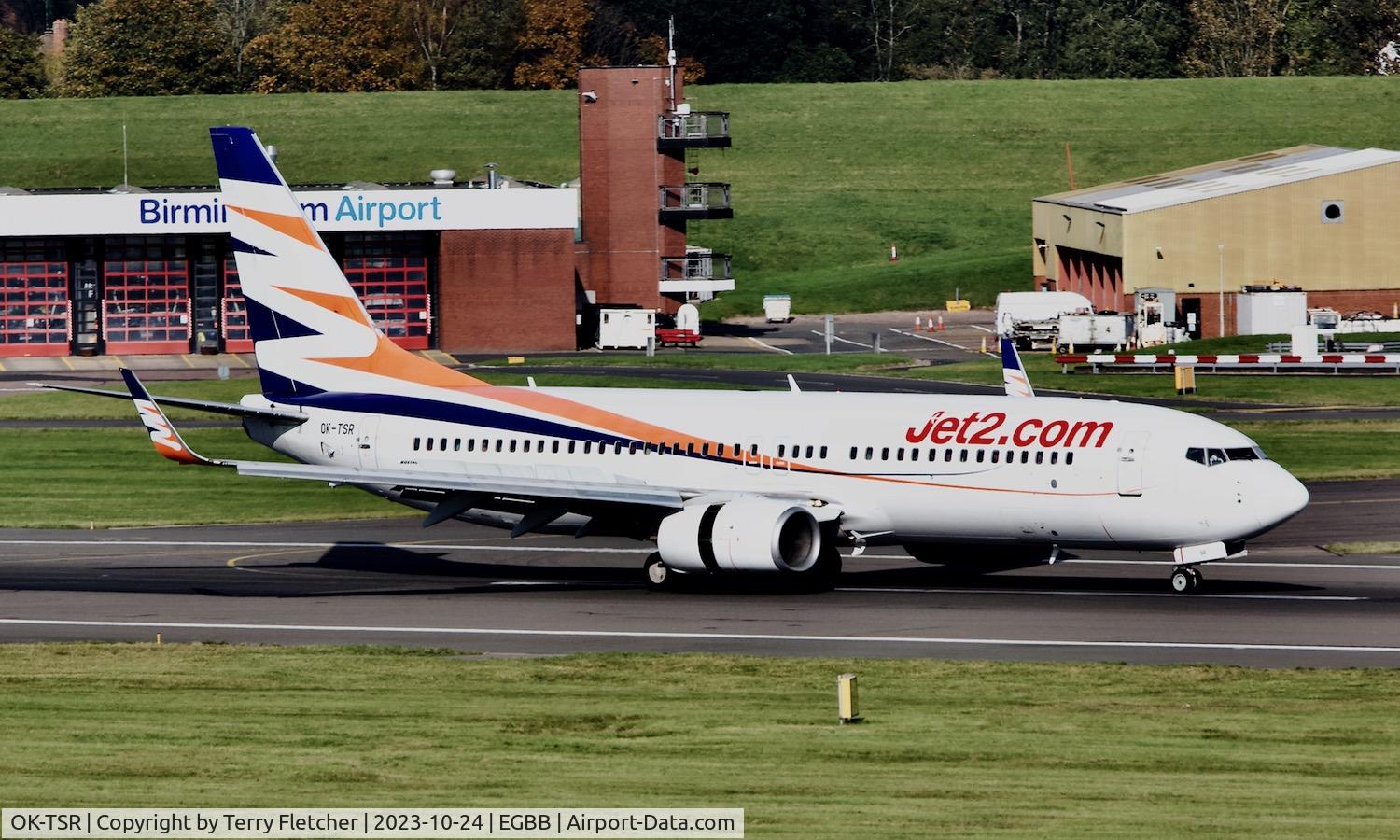 OK-TSR, 2010 Boeing 737-82R C/N 40875, At Birmingham