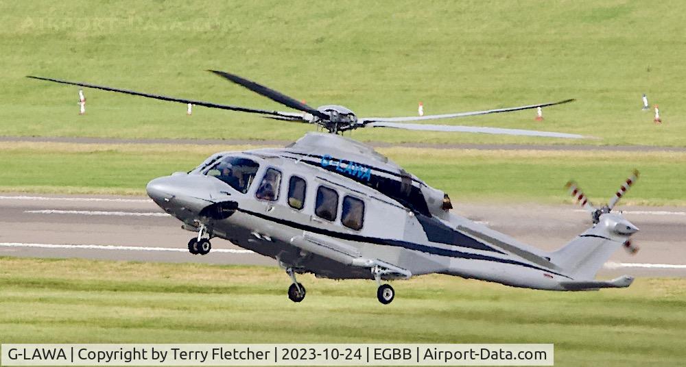 G-LAWA, 2013 AgustaWestland AW-139 C/N 31497, At Birmingham