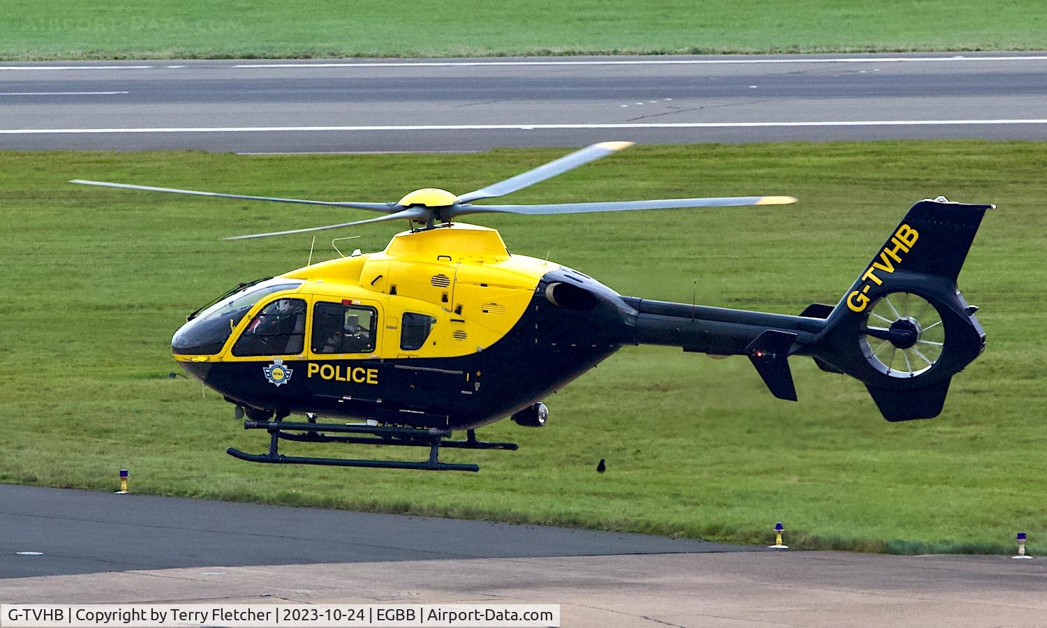 G-TVHB, 2010 Eurocopter EC-135P-2+ C/N 0874, At Birmingham
