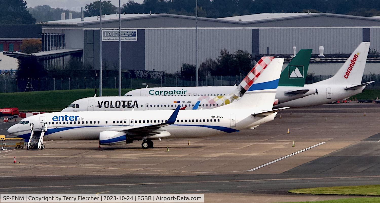 SP-ENM, 2003 Boeing 737-8CX C/N 32367, At Birmingham