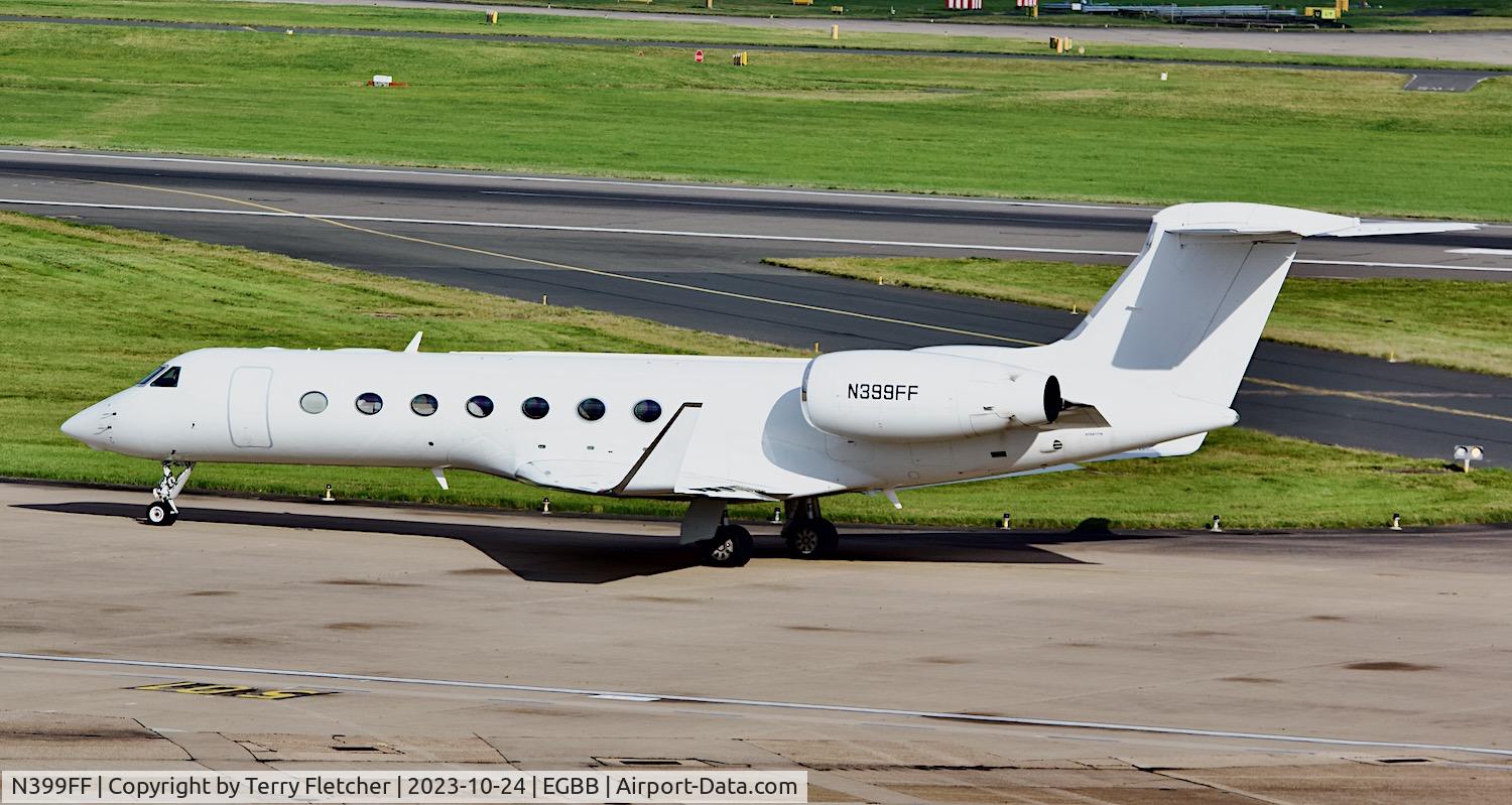 N399FF, 2012 Gulfstream GV-SP (G550) C/N 5399, At Birmingham