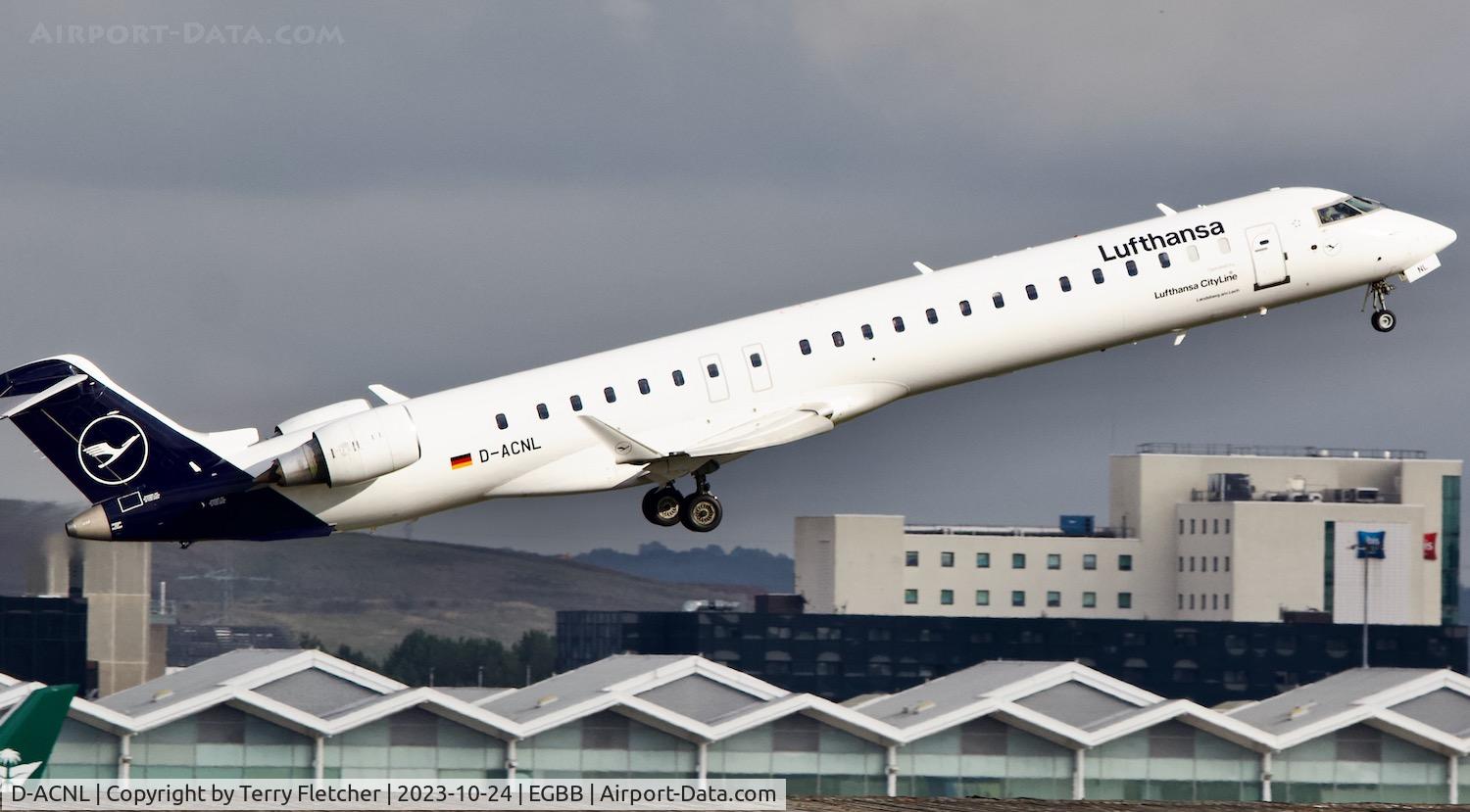 D-ACNL, 2010 Bombardier CRJ-900 NG (CL-600-2D24) C/N 15252, At Birmingham