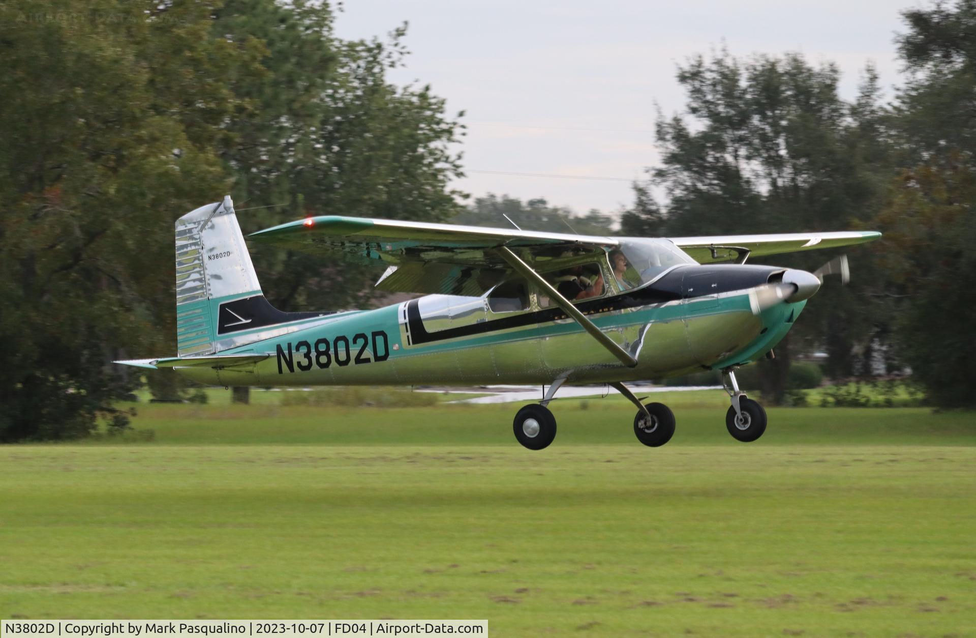 N3802D, 1957 Cessna 182A Skylane C/N 34502, Cessna 182A