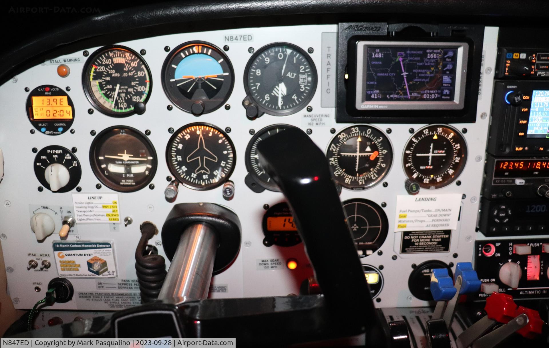 N847ED, 1968 Piper PA-30 Twin Comanche C/N 30-1692, Piper PA-30