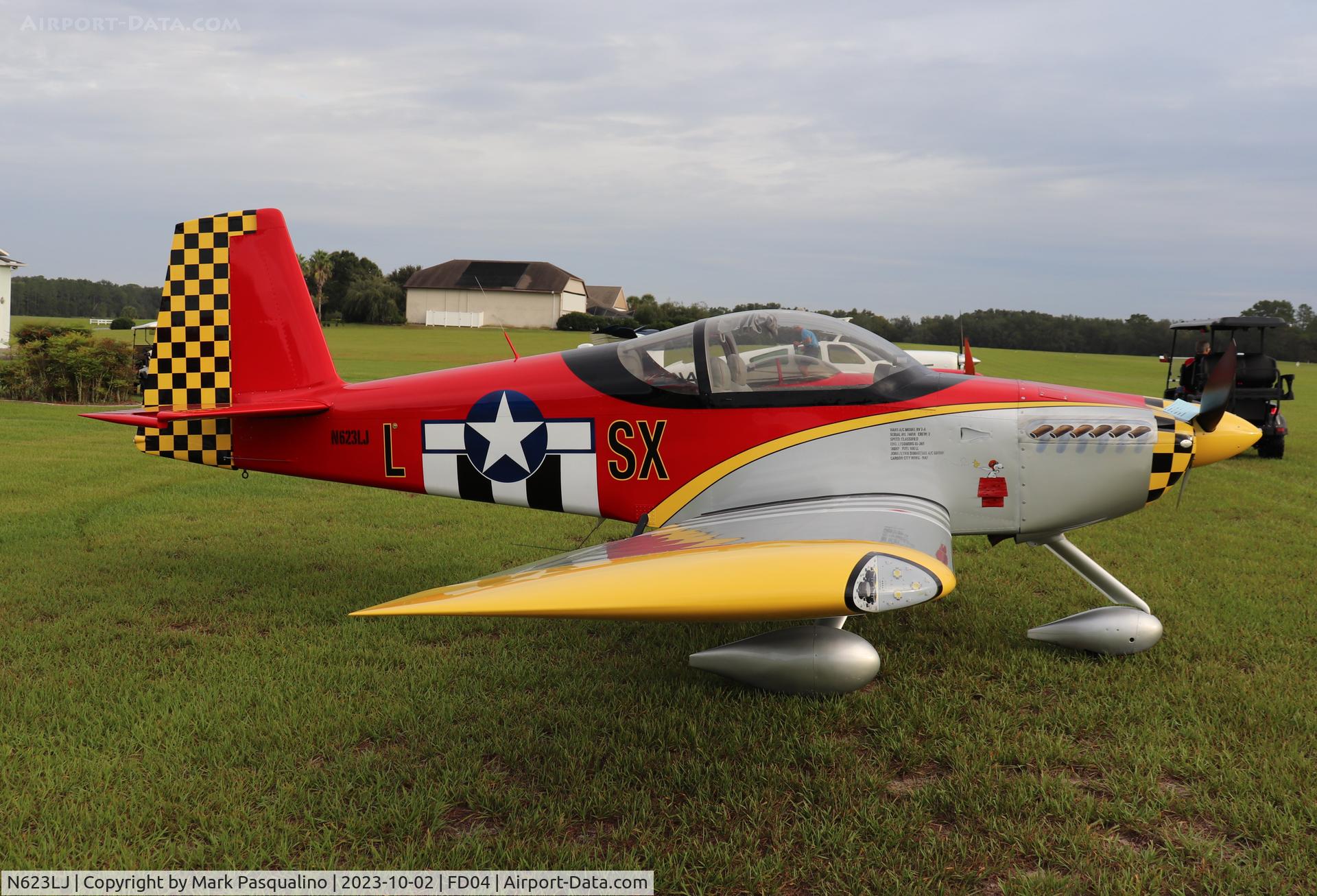 N623LJ, 2022 Vans RV-7A C/N 74658, Vans RV-7A