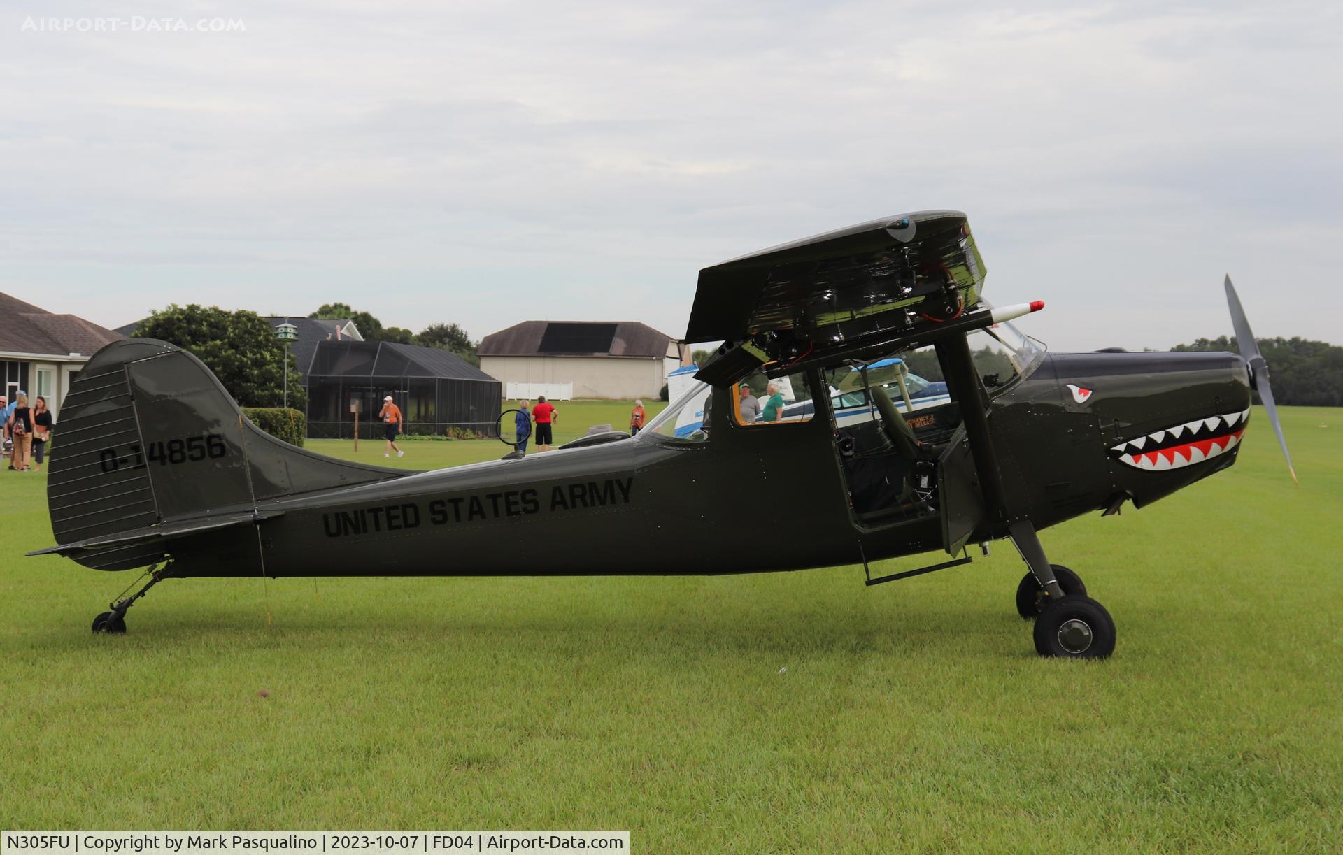 N305FU, 1951 Cessna 305A C/N 21741, Cessna 305A