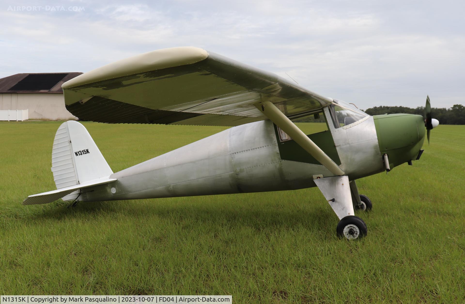 N1315K, 1946 Luscombe 8A C/N 4042, Luscombe 8A