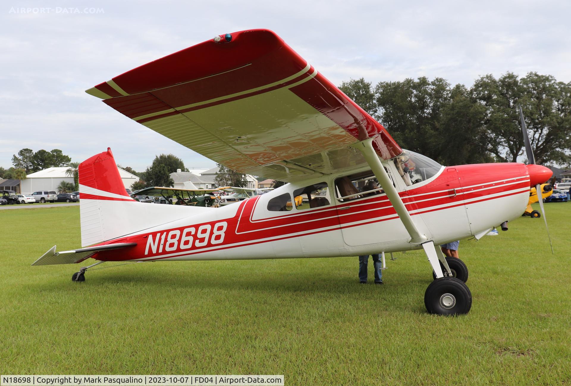 N18698, 1969 Cessna 180H Skywagon C/N 18052076, Cessna 180H