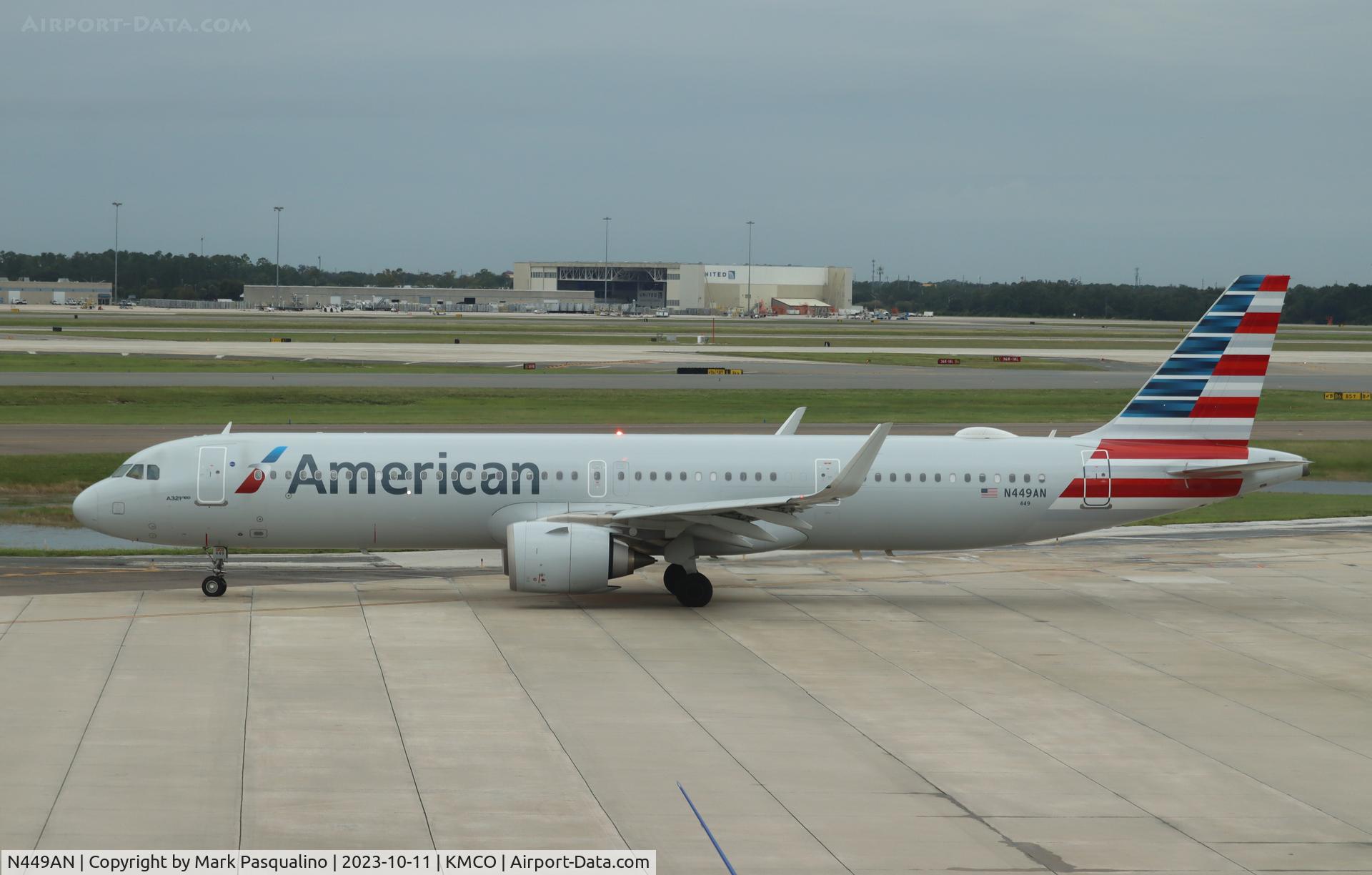 N449AN, 2022 Airbus A321-253NX C/N 10747, Airbus A321-253NX