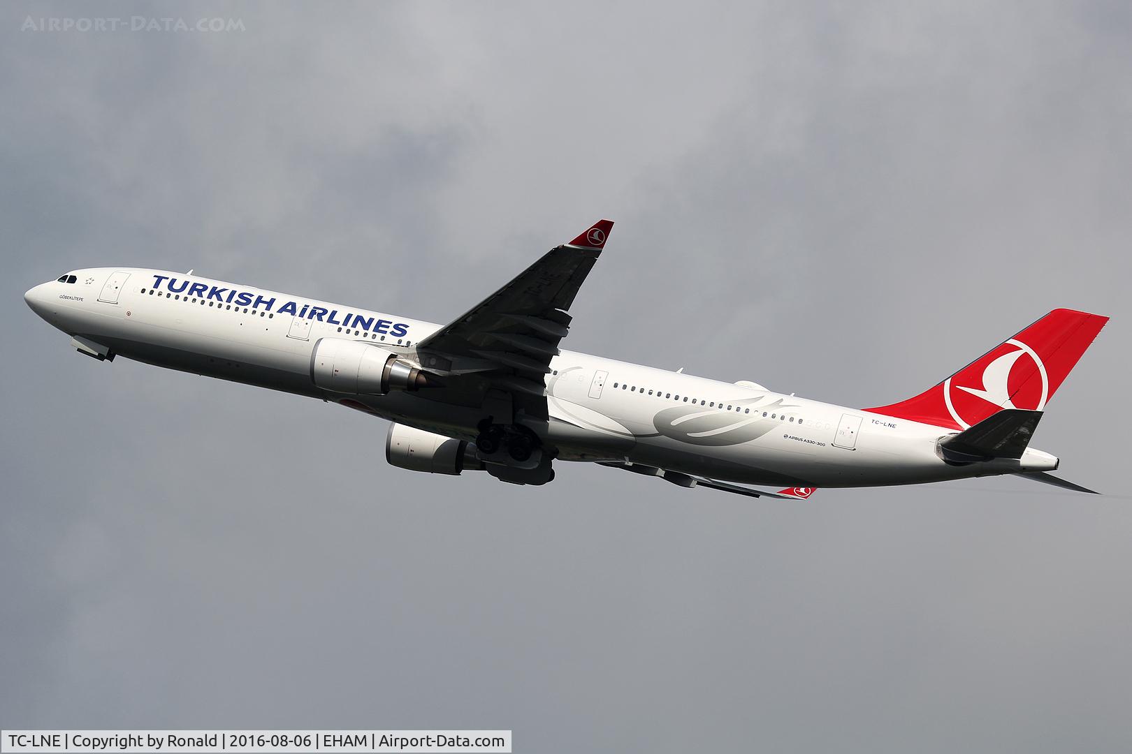 TC-LNE, Airbus A330-300 C/N 1706, at spl