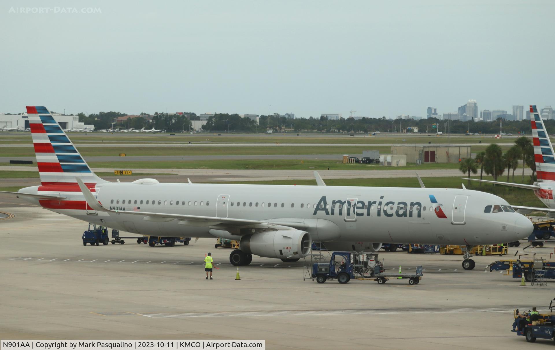 N901AA, 2017 Airbus A321-231 C/N 7636, Airbus A321-231