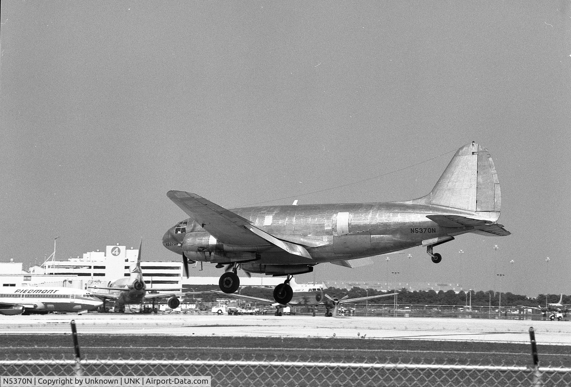 N5370N, Rockwell International S-2R Thrush Commander C/N 2420R, C-46 Curtiss Commando