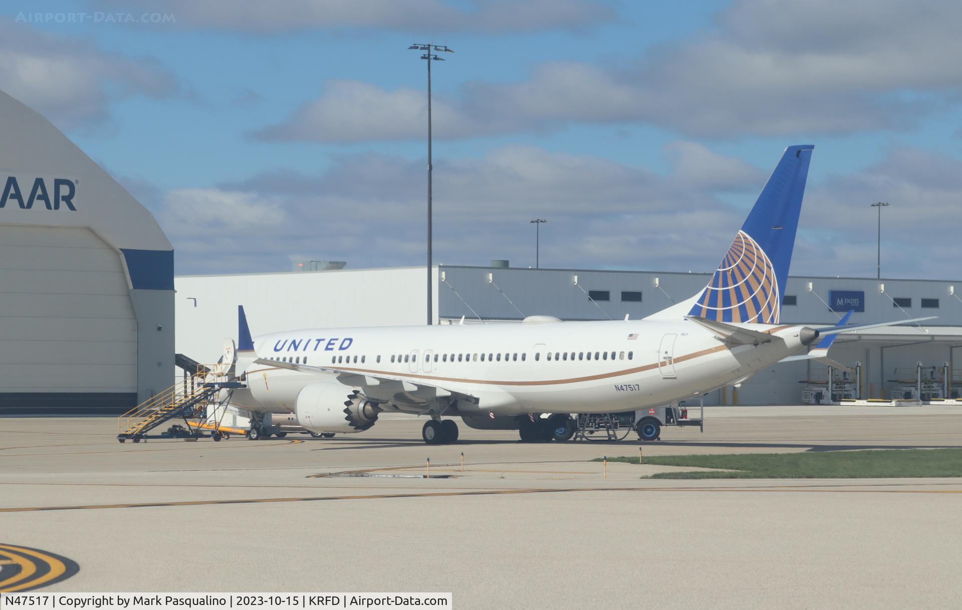N47517, 2019 Boeing 737-9 MAX C/N 43456, Boeing 737-9 MAX