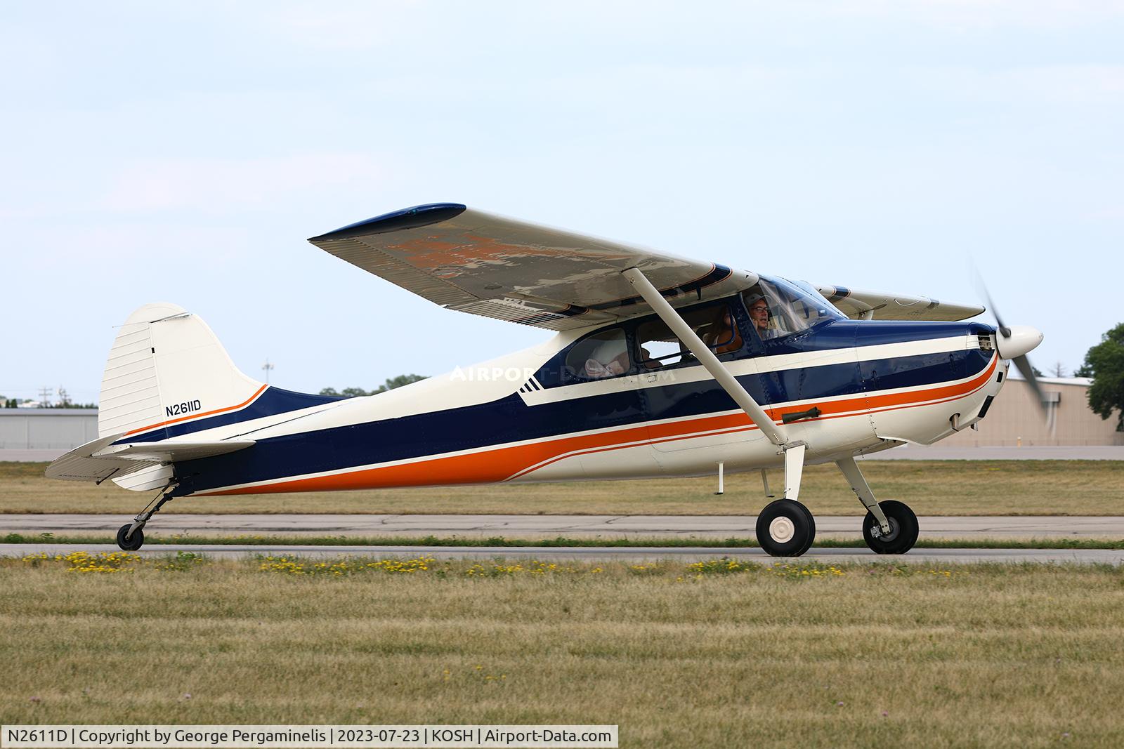 N2611D, 1952 Cessna 170B C/N 20763, Oshkosh 2023.