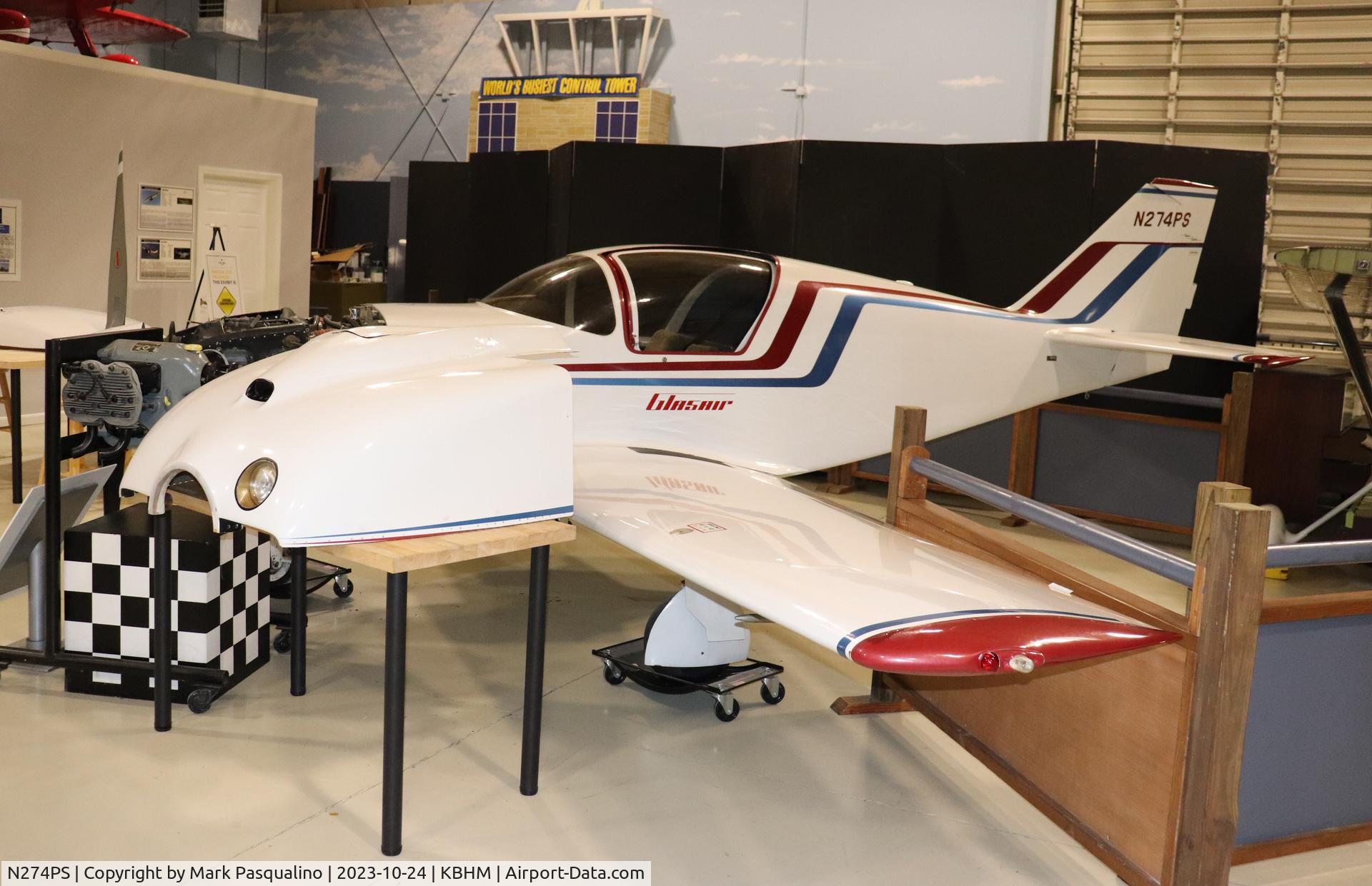 N274PS, 1990 Stoddard-Hamilton Glasair SH RG 1 C/N 274, Glasair SH RG 1