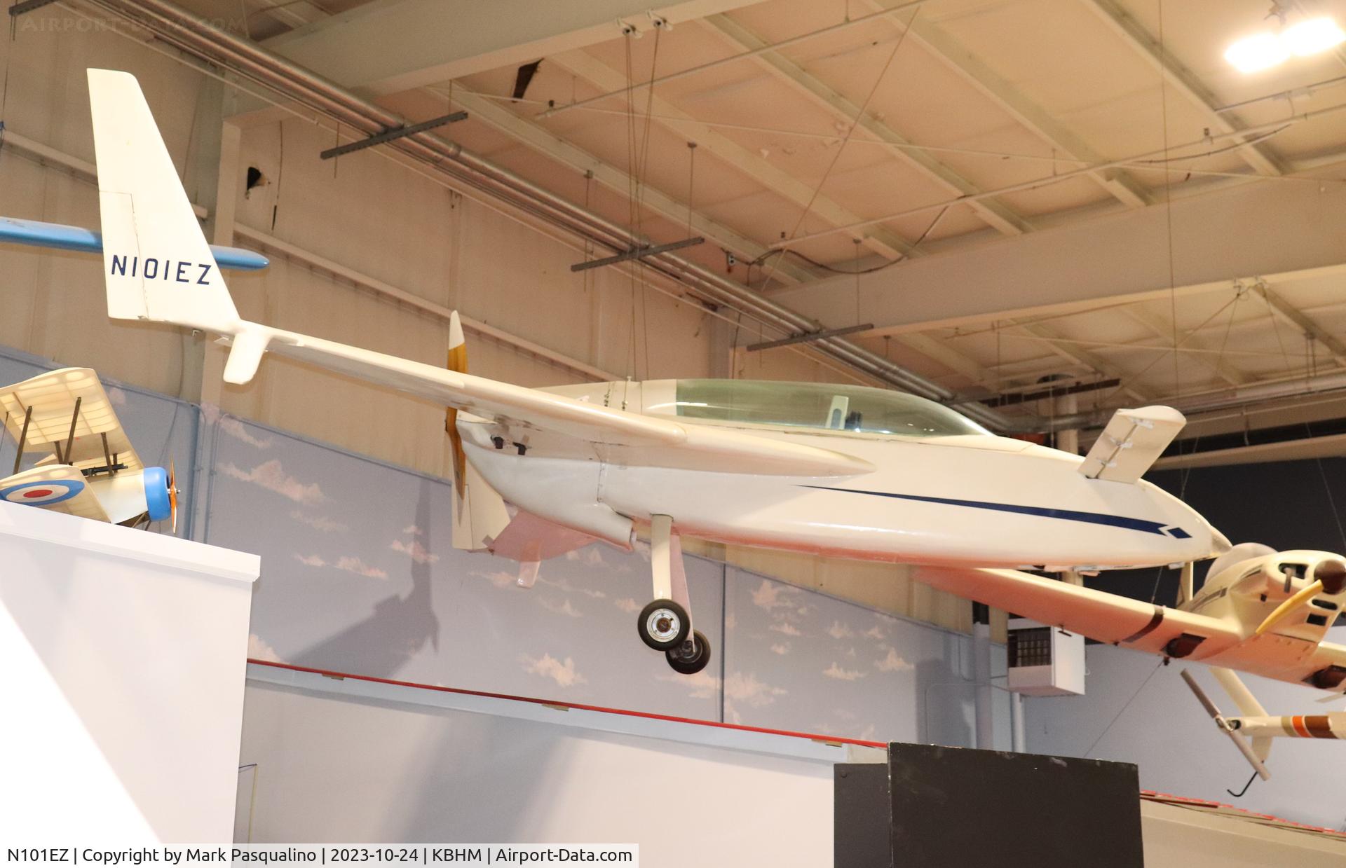 N101EZ, 1978 Rutan VariEze C/N 1182, VariEze